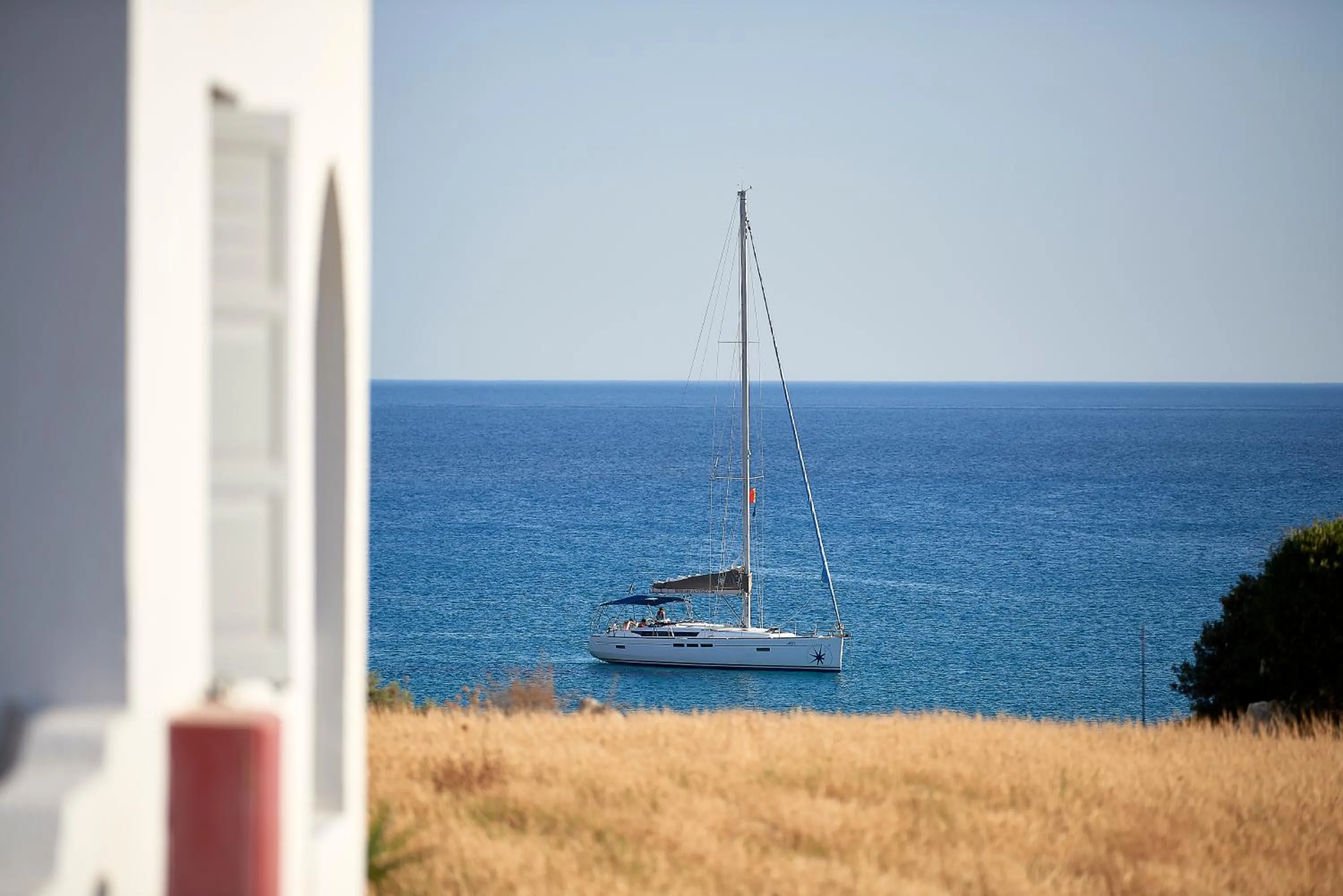 Sea view in Muses Rooms Milos