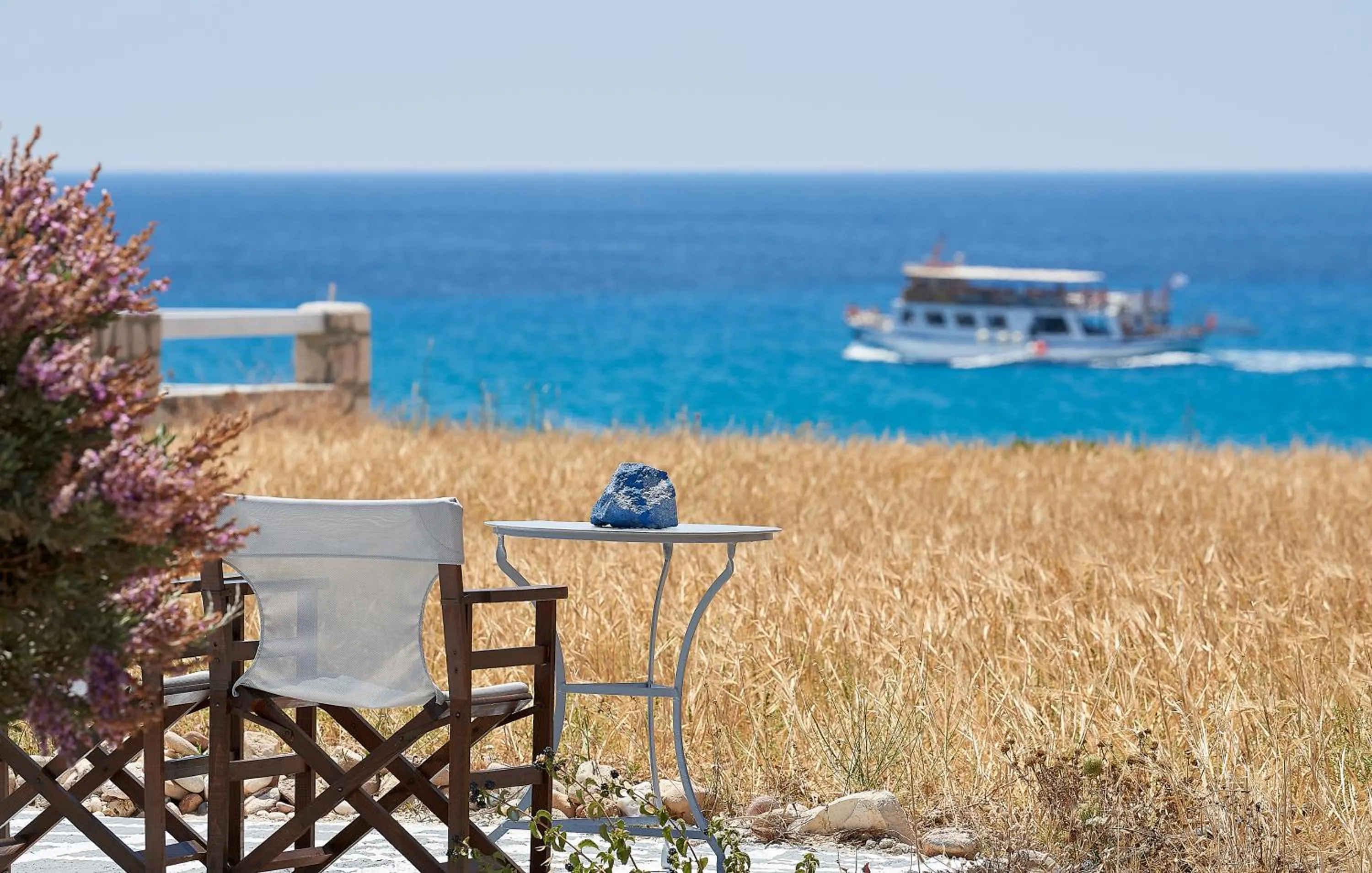Beach in Muses Rooms Milos