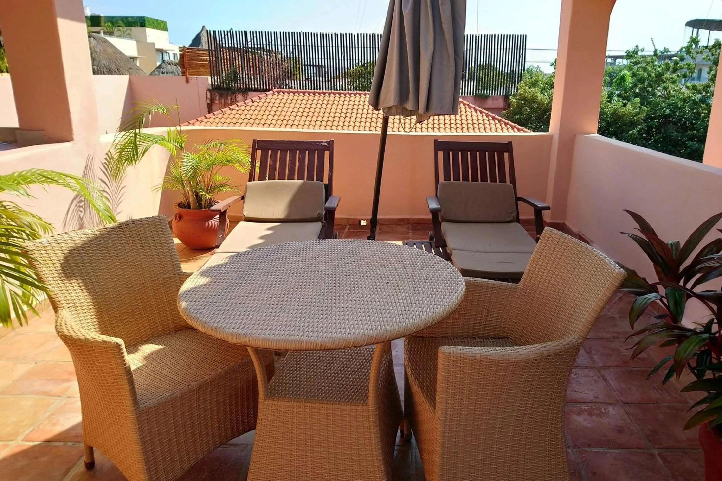 Patio in Acanto Hotel Playa del Carmen, Trademark Collection by Wyndham