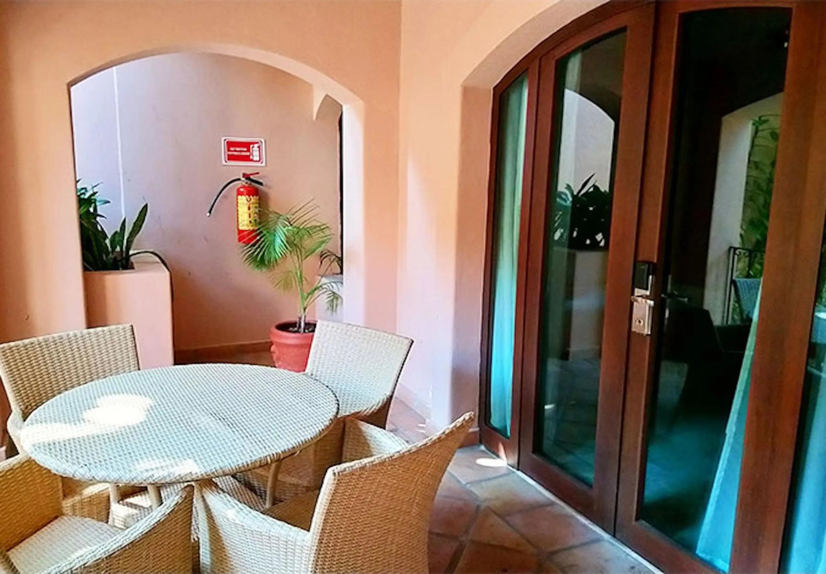 Patio in Acanto Hotel Playa del Carmen, Trademark Collection by Wyndham