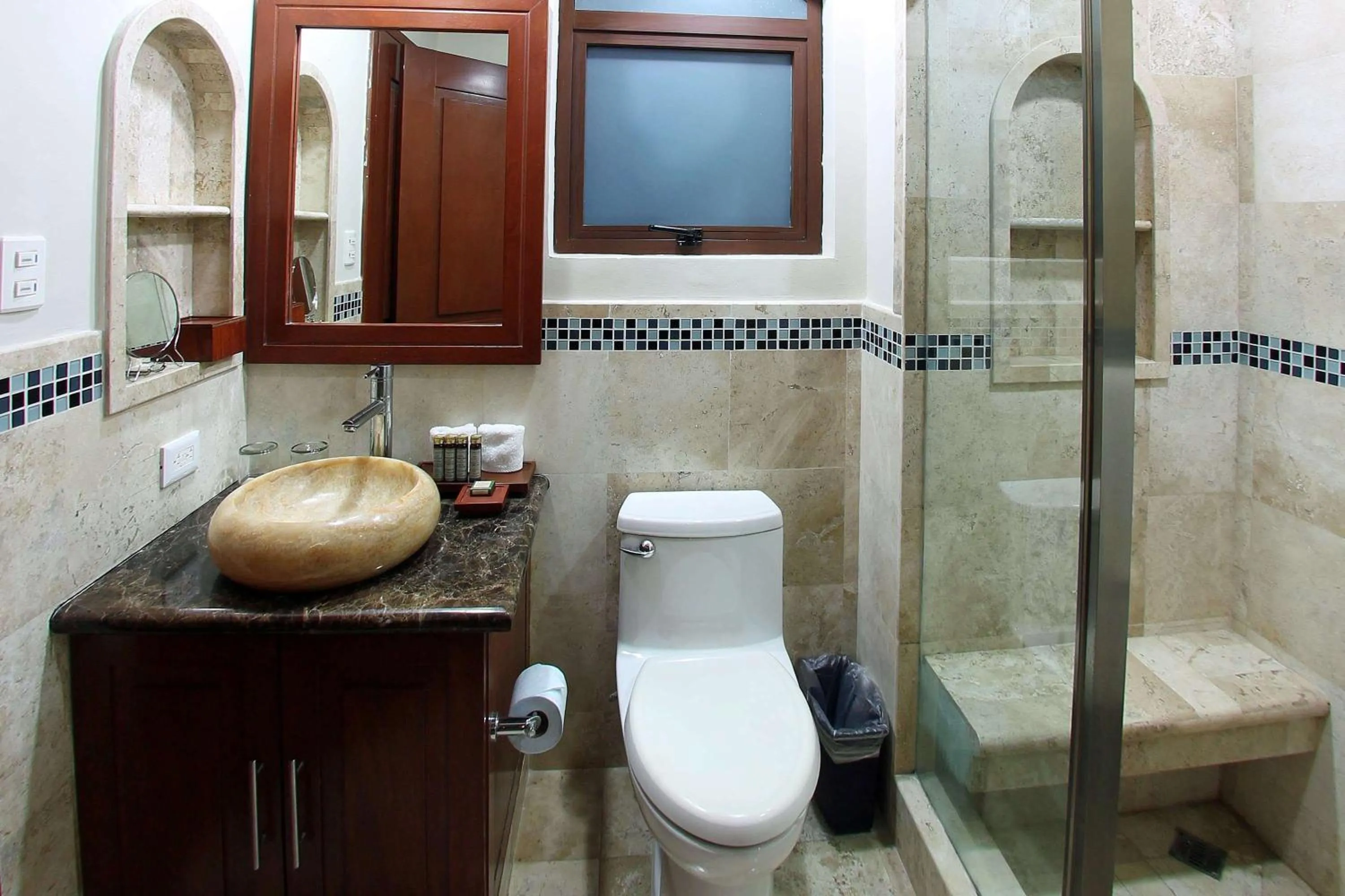 Toilet in Acanto Hotel Playa del Carmen, Trademark Collection by Wyndham