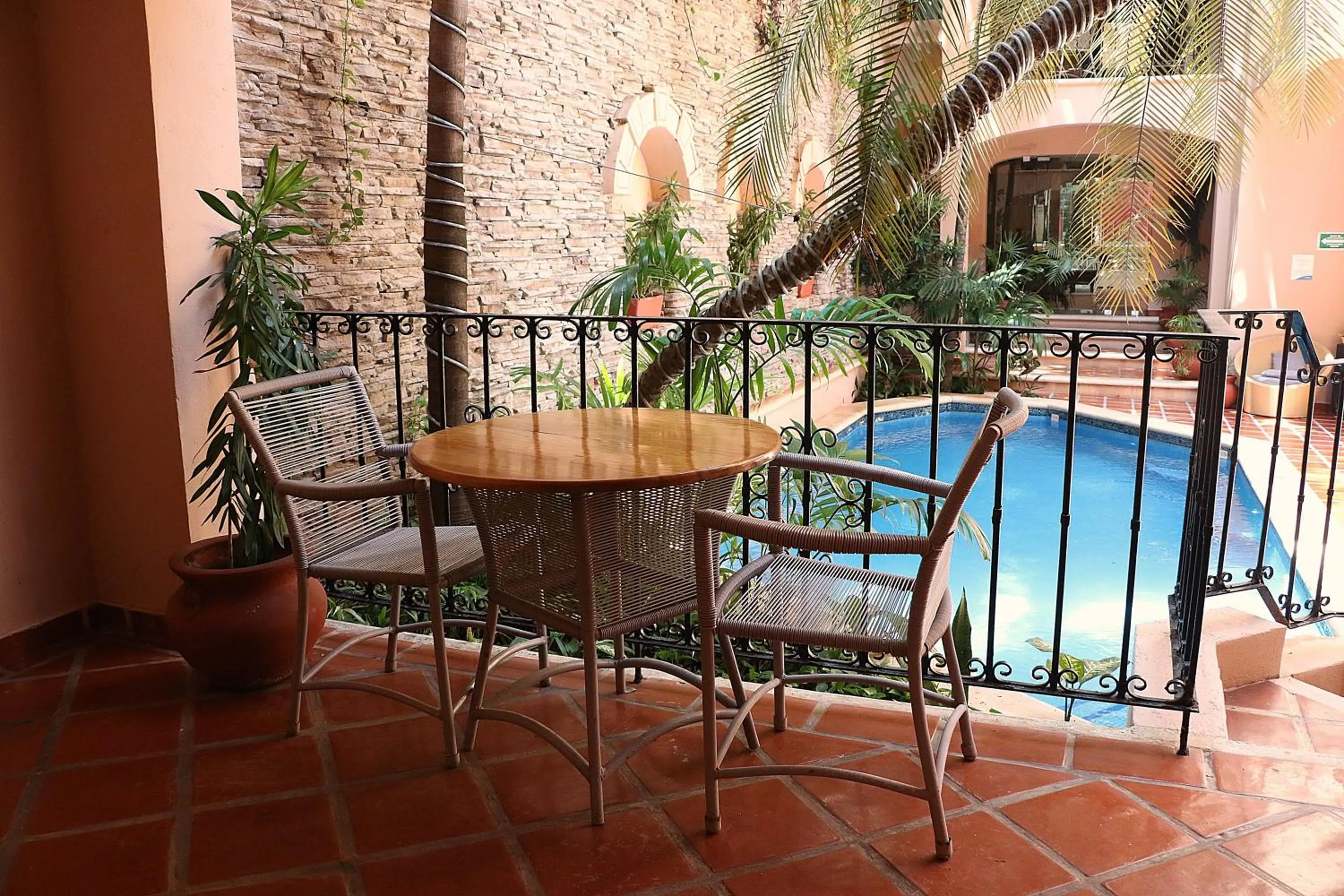 Patio in Acanto Hotel Playa del Carmen, Trademark Collection by Wyndham