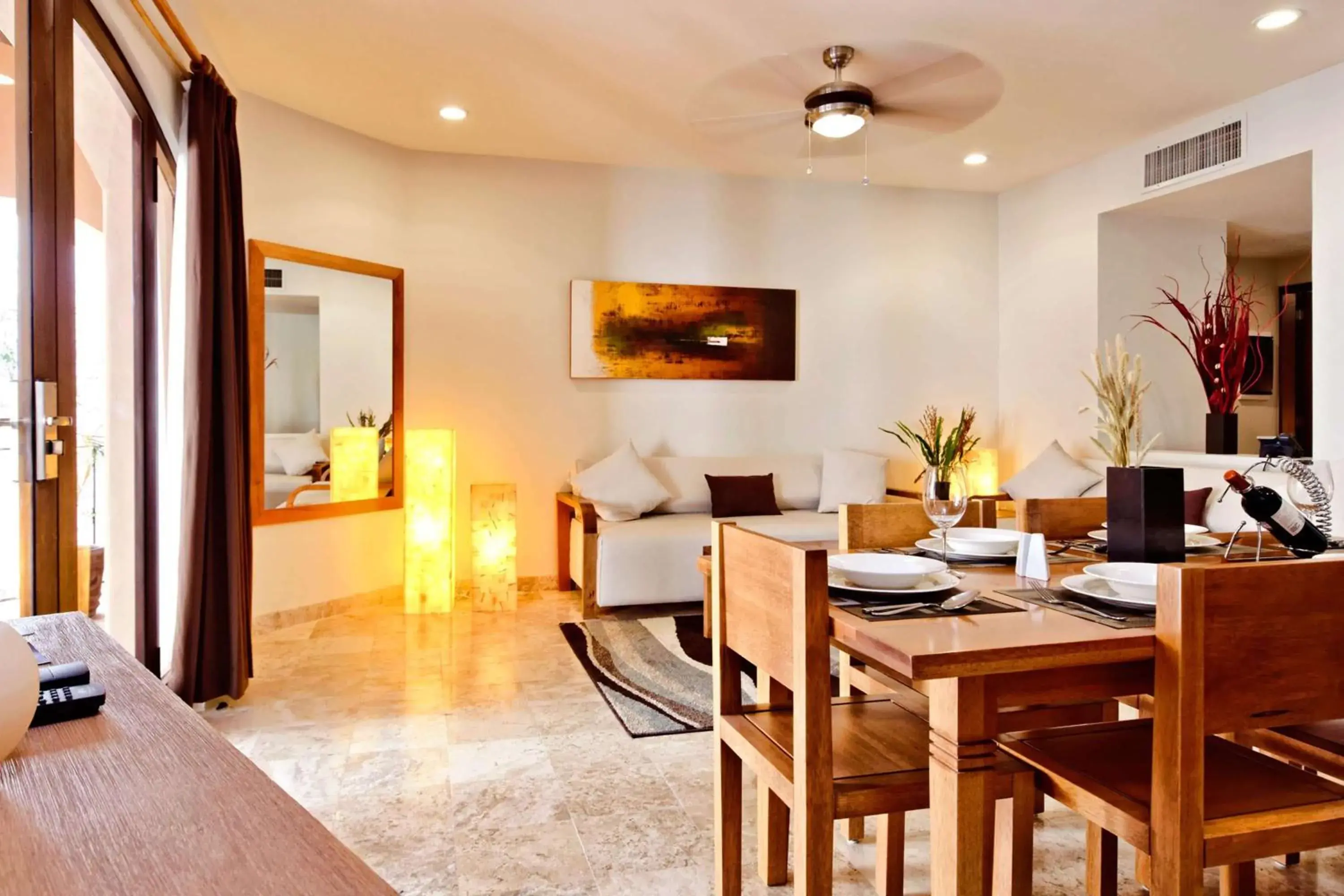 Living room in Acanto Hotel Playa del Carmen, Trademark Collection by Wyndham Living room in Acanto Hotel Playa del Carmen, Trademark Collection by Wyndham