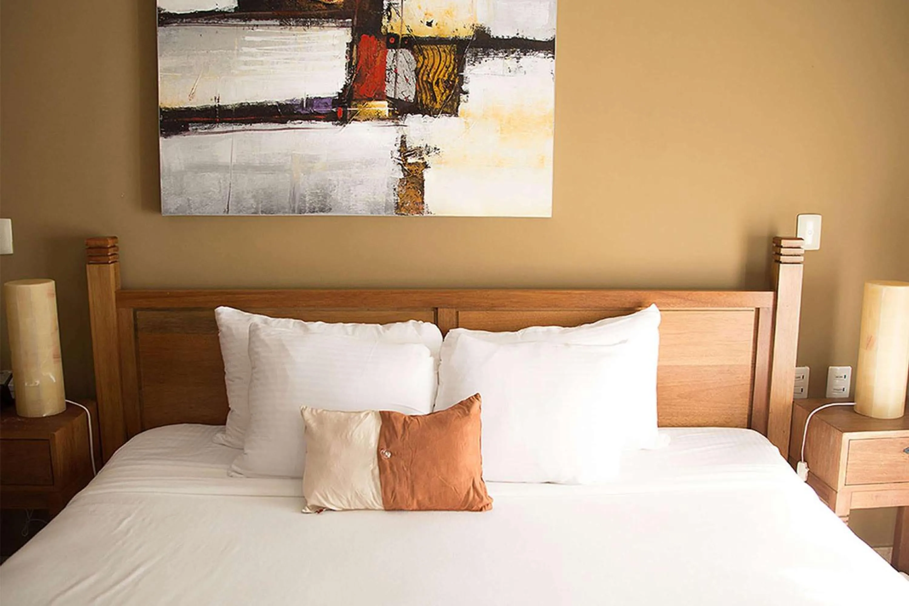Bed in Acanto Hotel Playa del Carmen, Trademark Collection by Wyndham