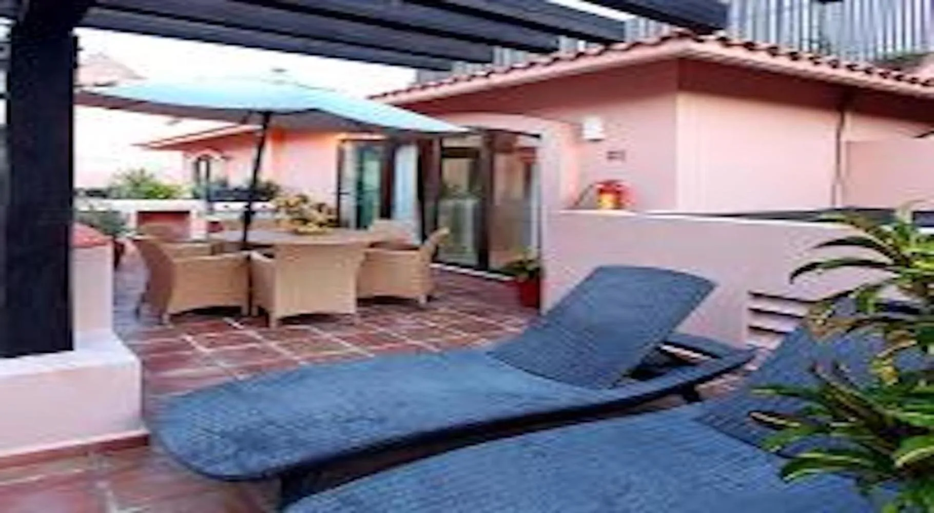 Patio in Acanto Hotel Playa del Carmen, Trademark Collection by Wyndham