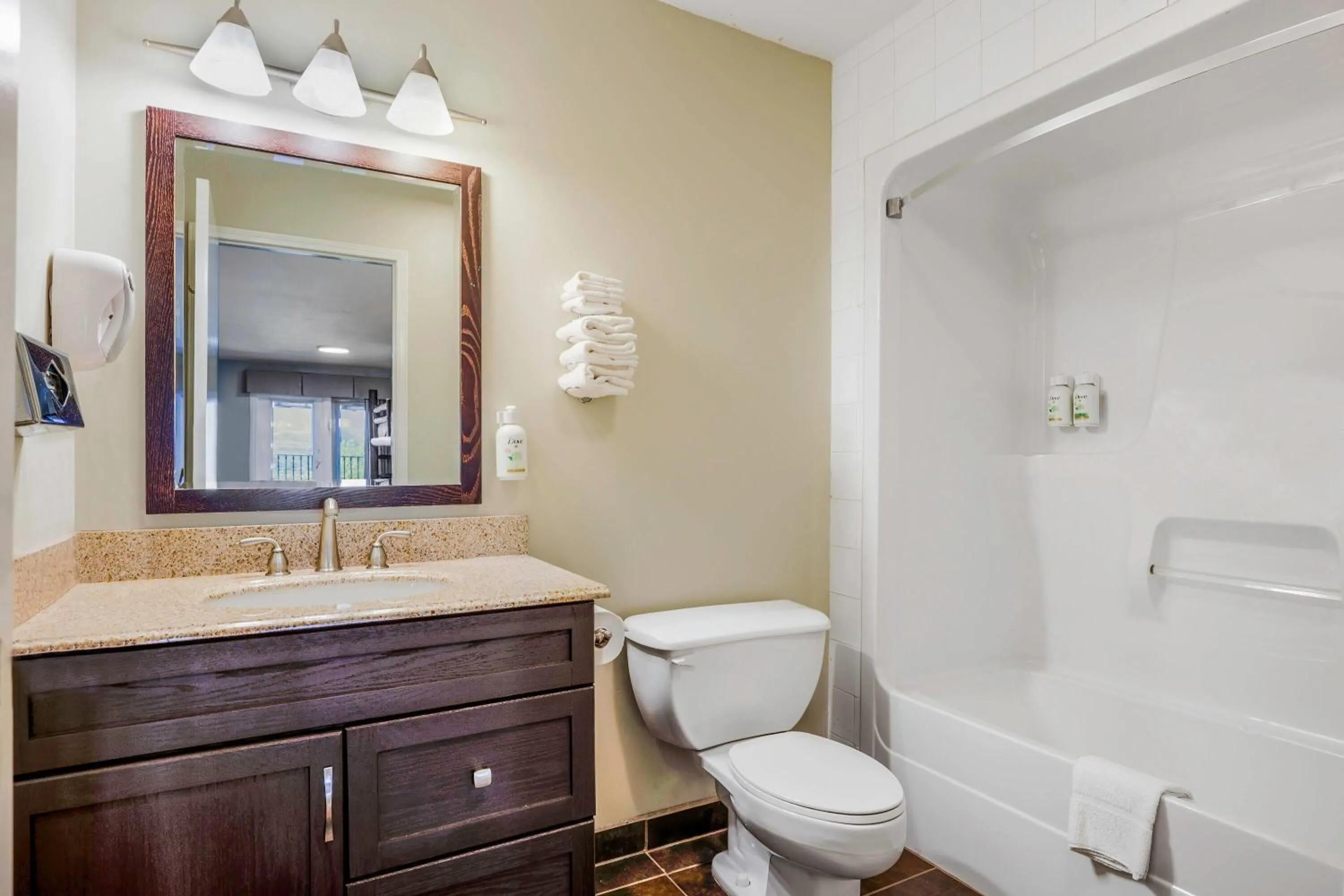 Bathroom in Days Inn by Wyndham Golden