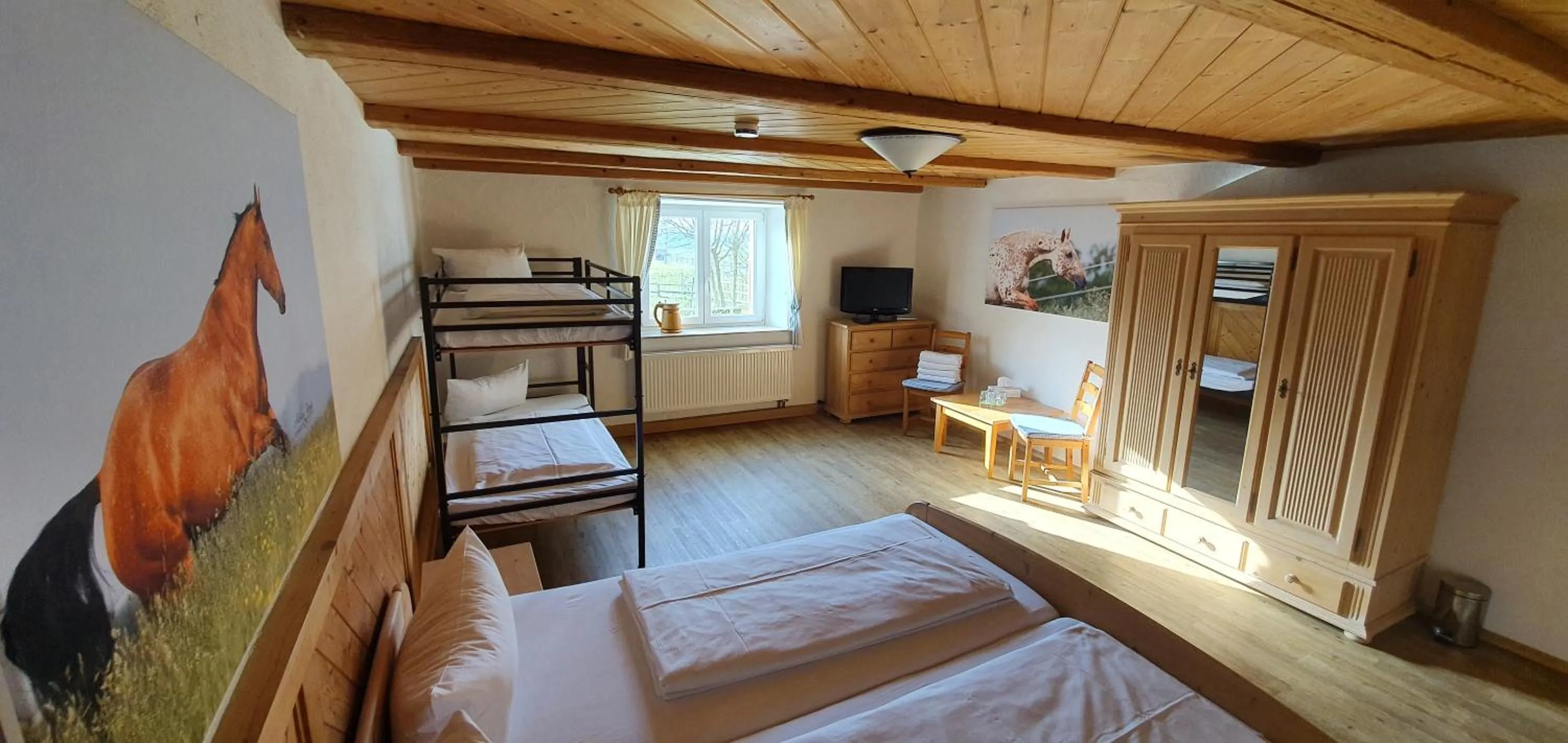 Photo of the whole room, Bed in Allgäu Meadow Ranch