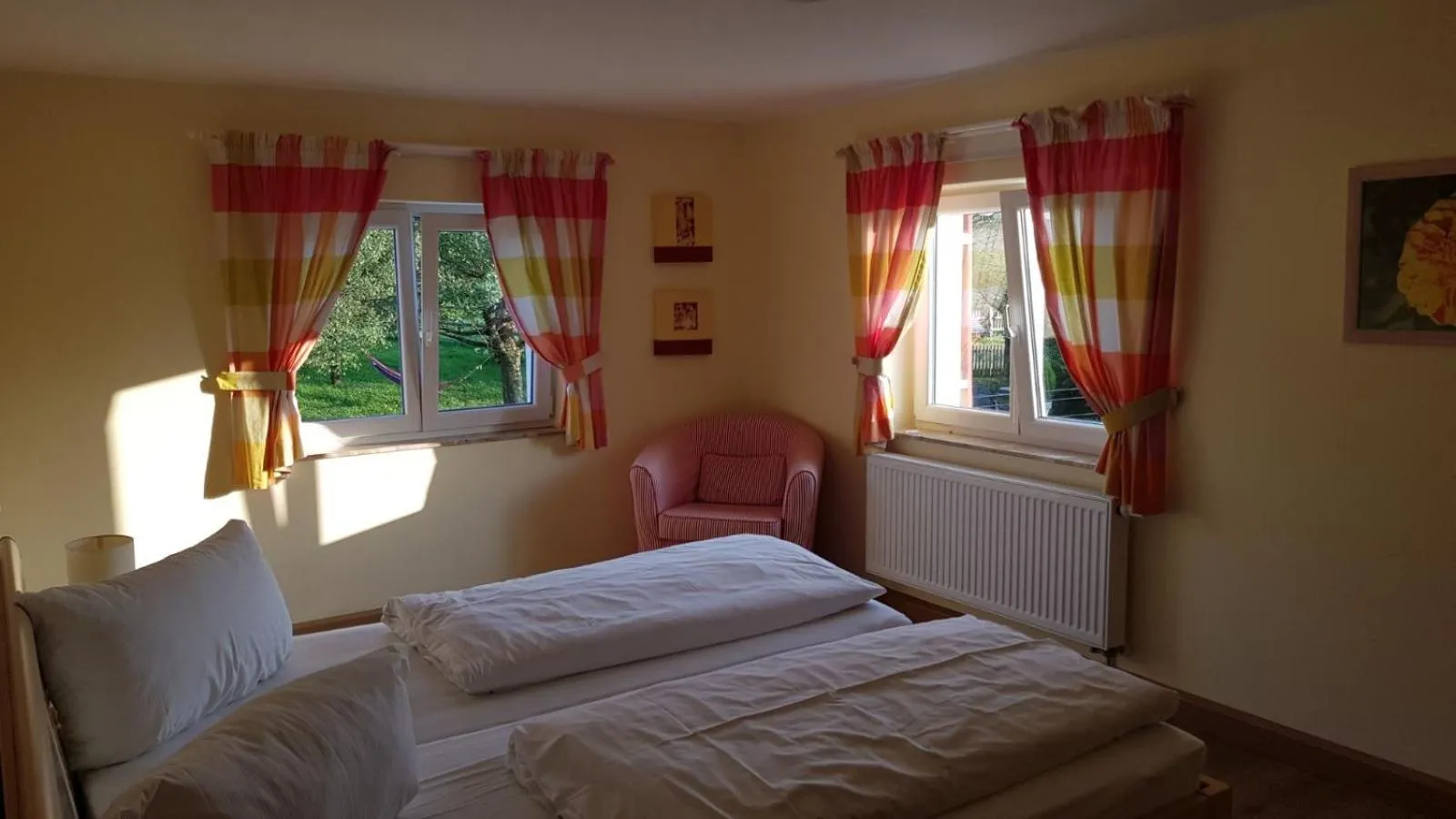 Bed in Allgäu Meadow Ranch