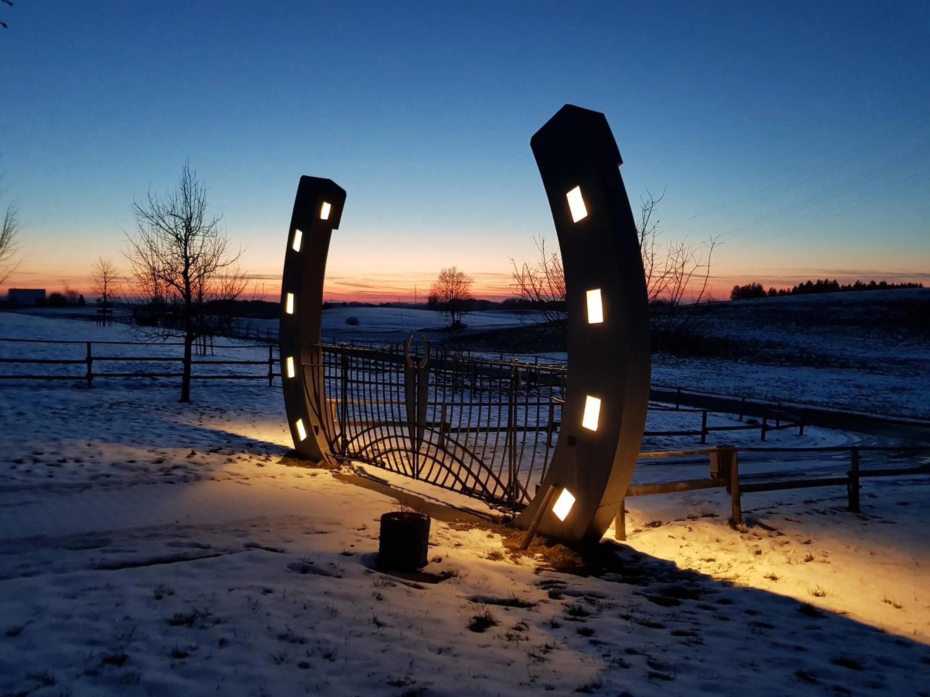 Winter in Allgäu Meadow Ranch