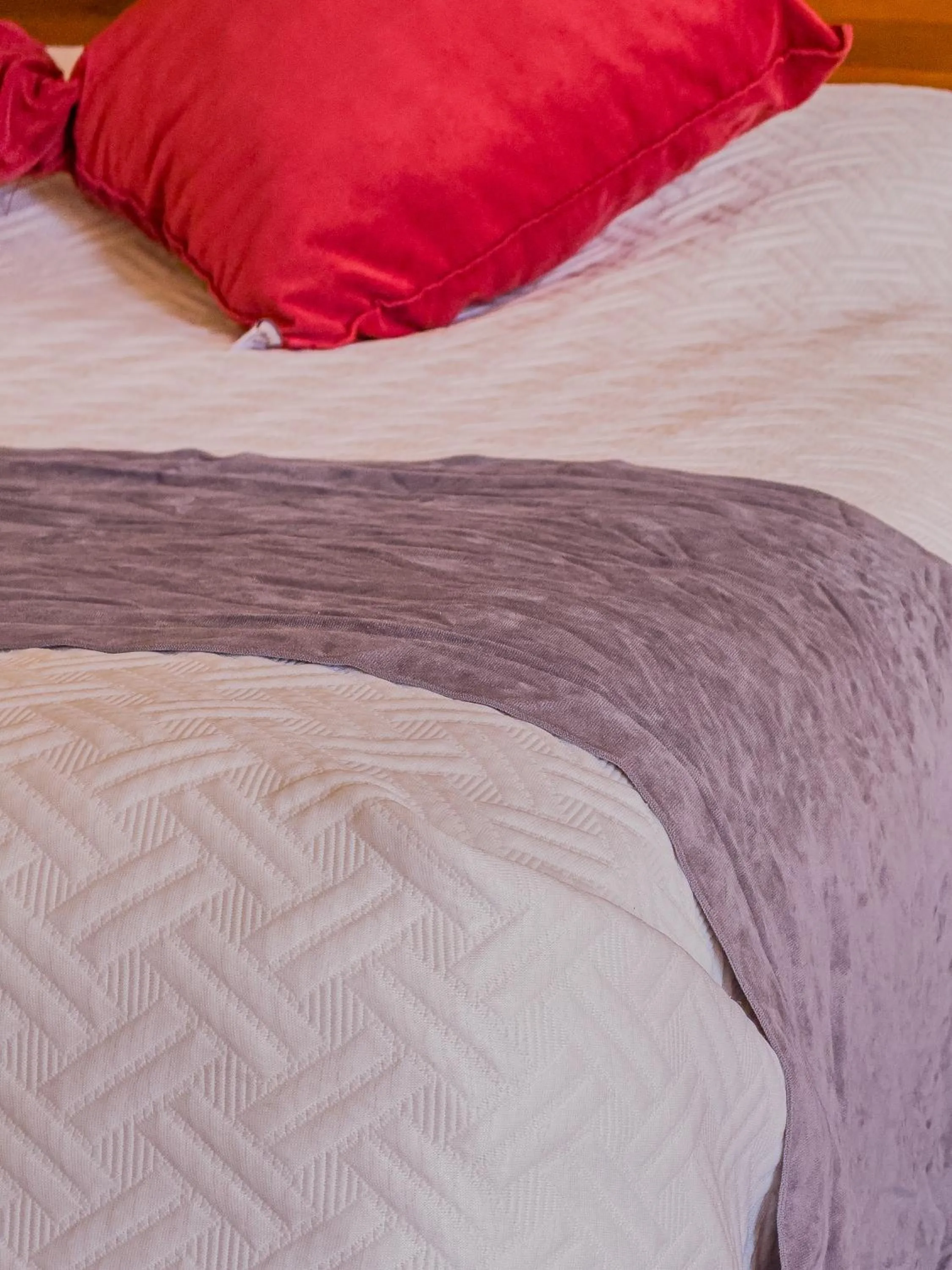 Bed in Hotel Posada Santa Fe Sabinas