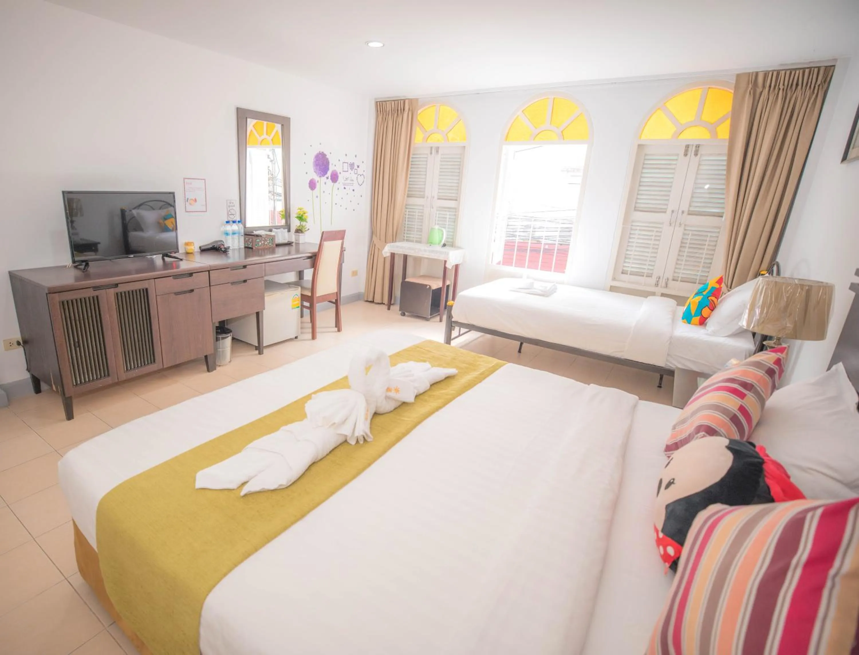 Bed in Sino House Patong