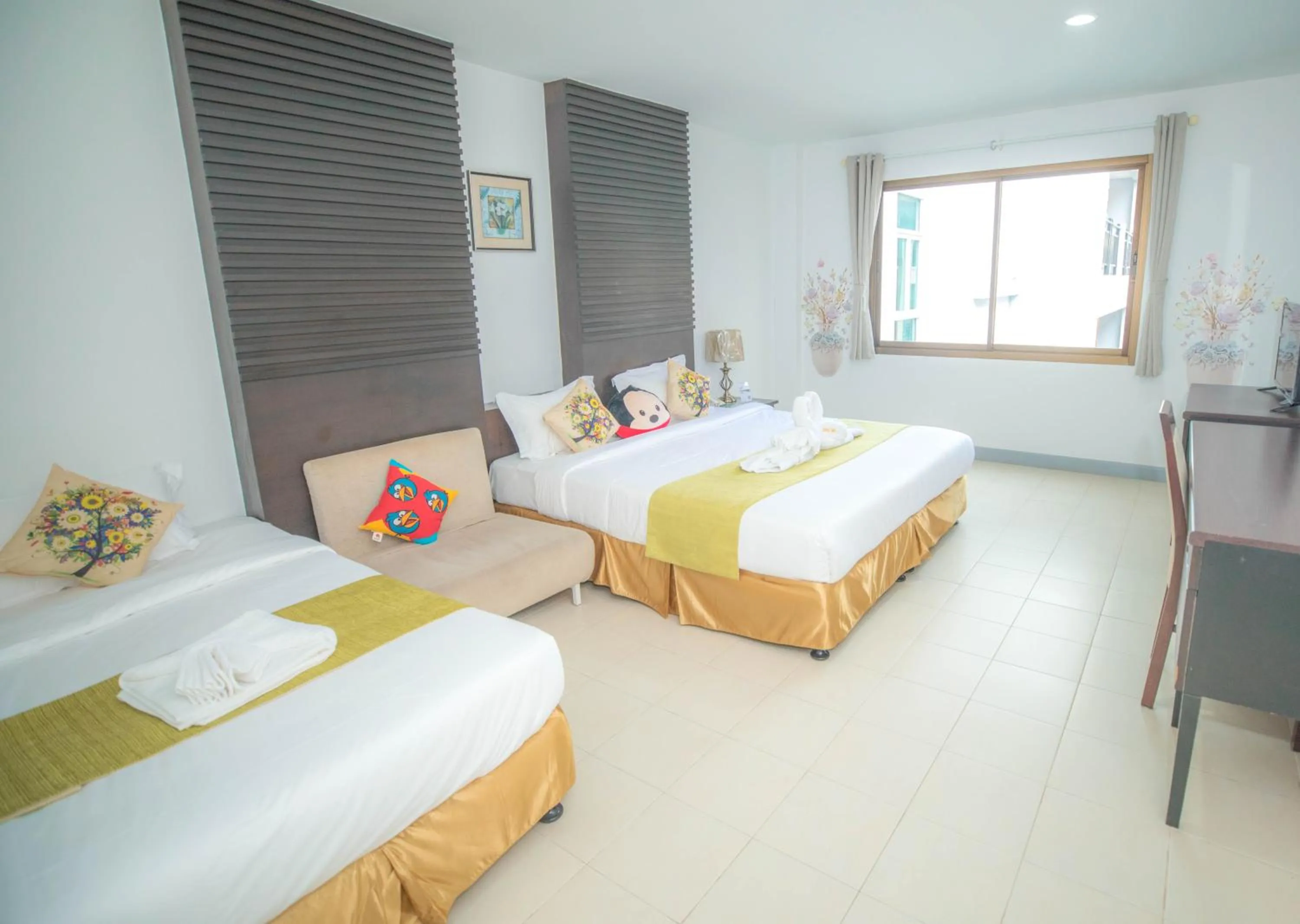 Bed in Sino House Patong