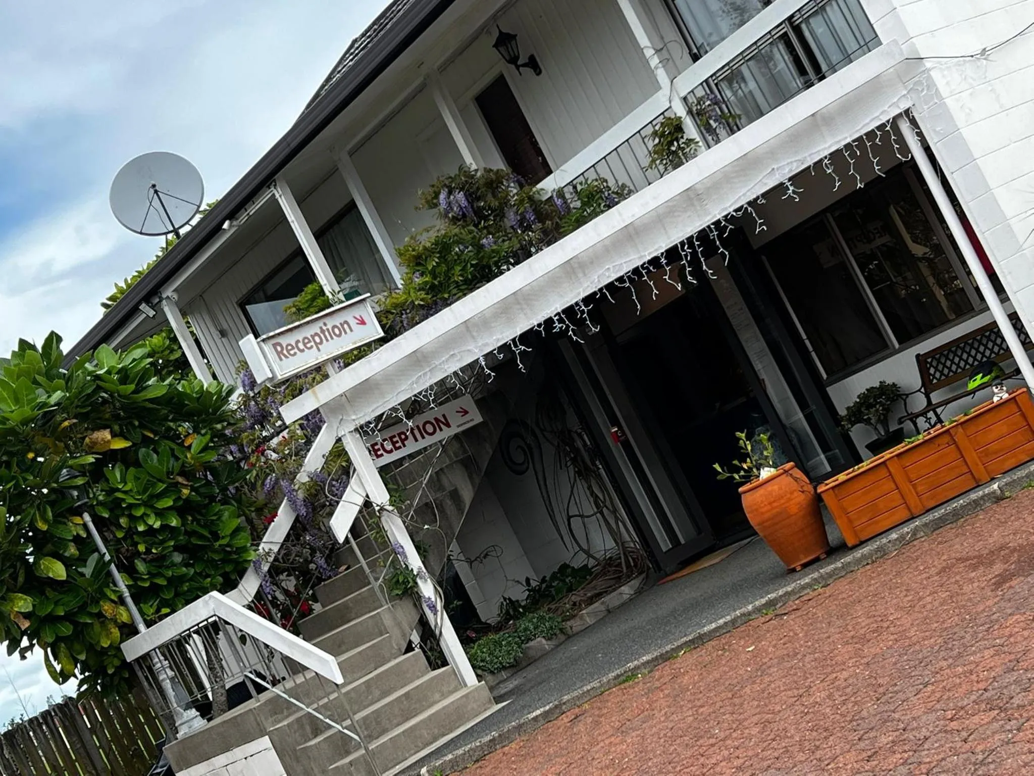 Lobby or reception in Kerikeri Court Motel