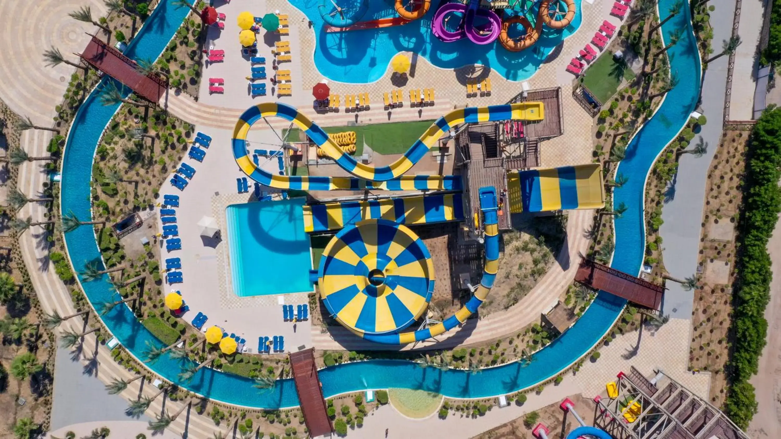 Aqua park, Bird's-eye View in Blend Club Aqua Resort