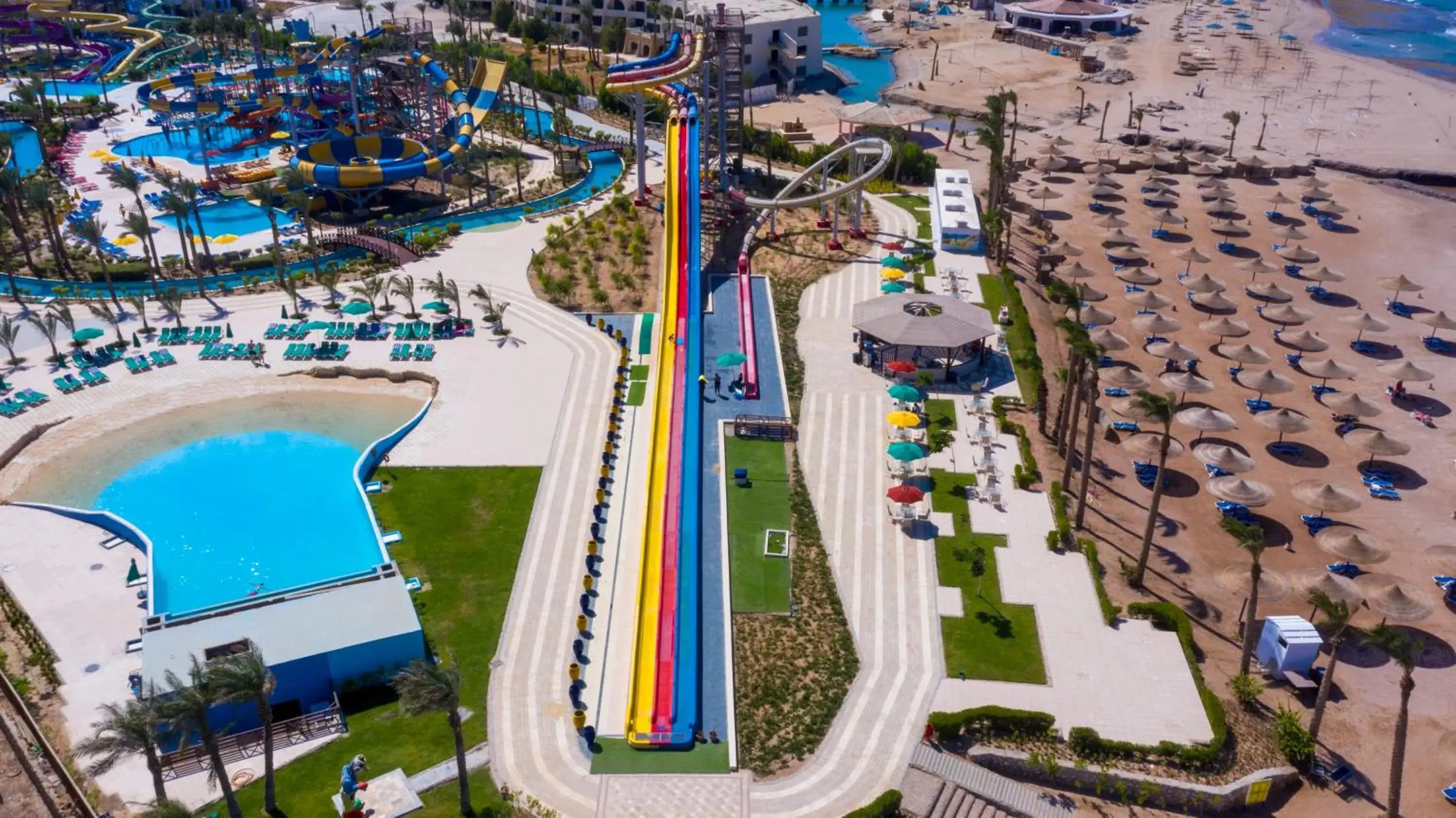 Aqua park, Bird's-eye View in Blend Club Aqua Resort