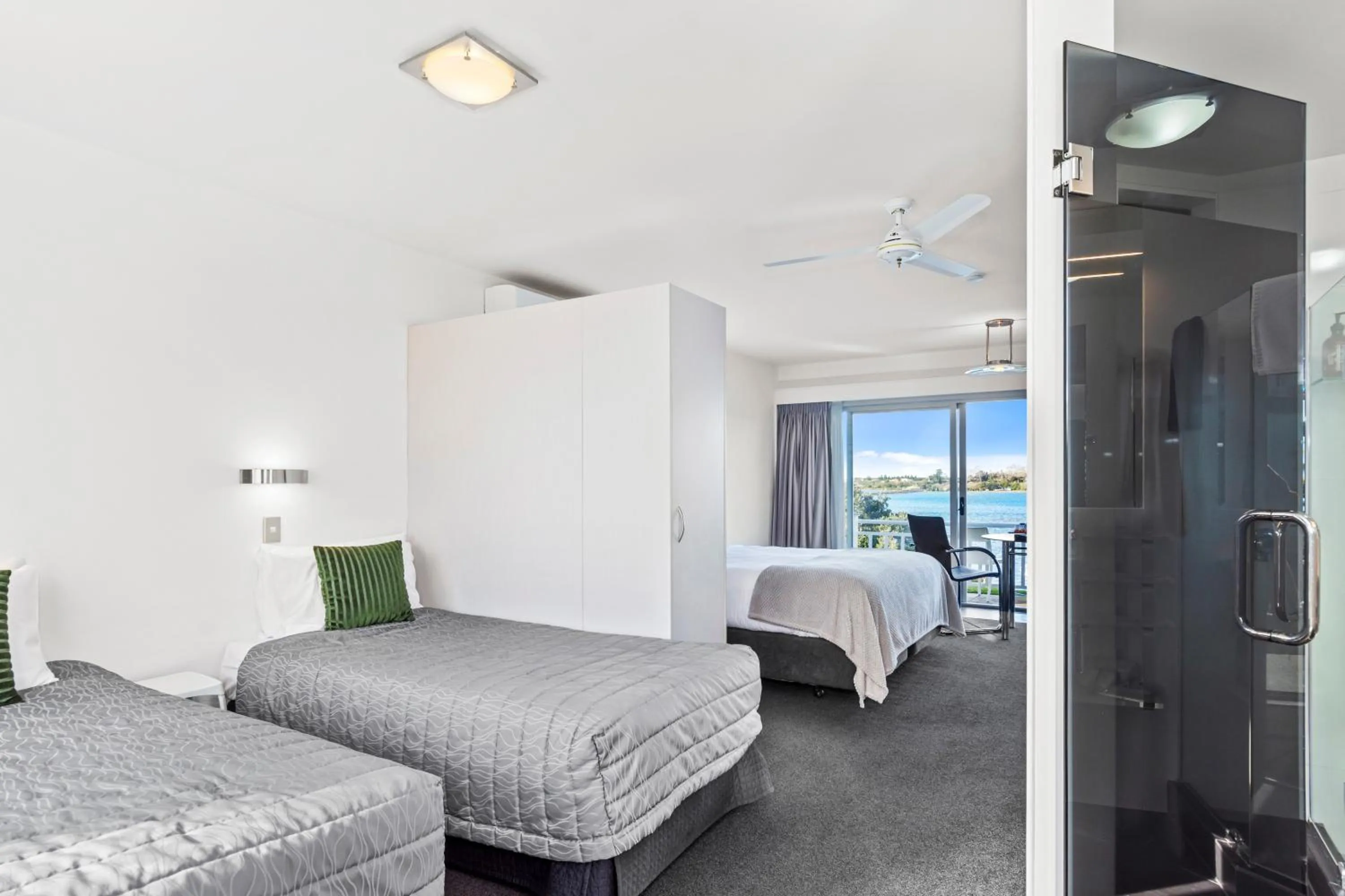 Bed in The Tauranga on the Waterfront