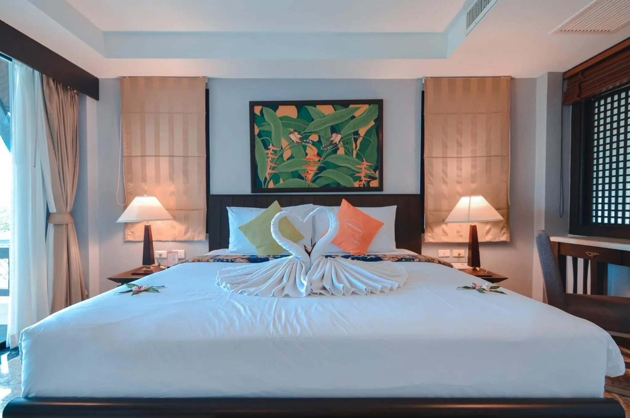 Bed in C & N Resort and Spa - SHA Extra Plus