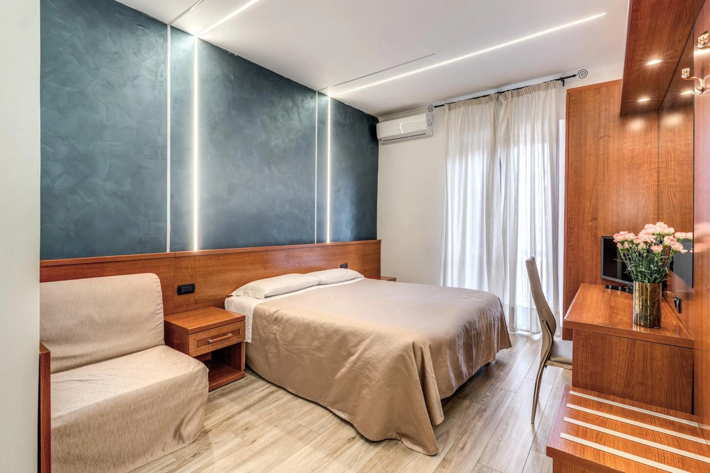 Bed in Hotel Millerose