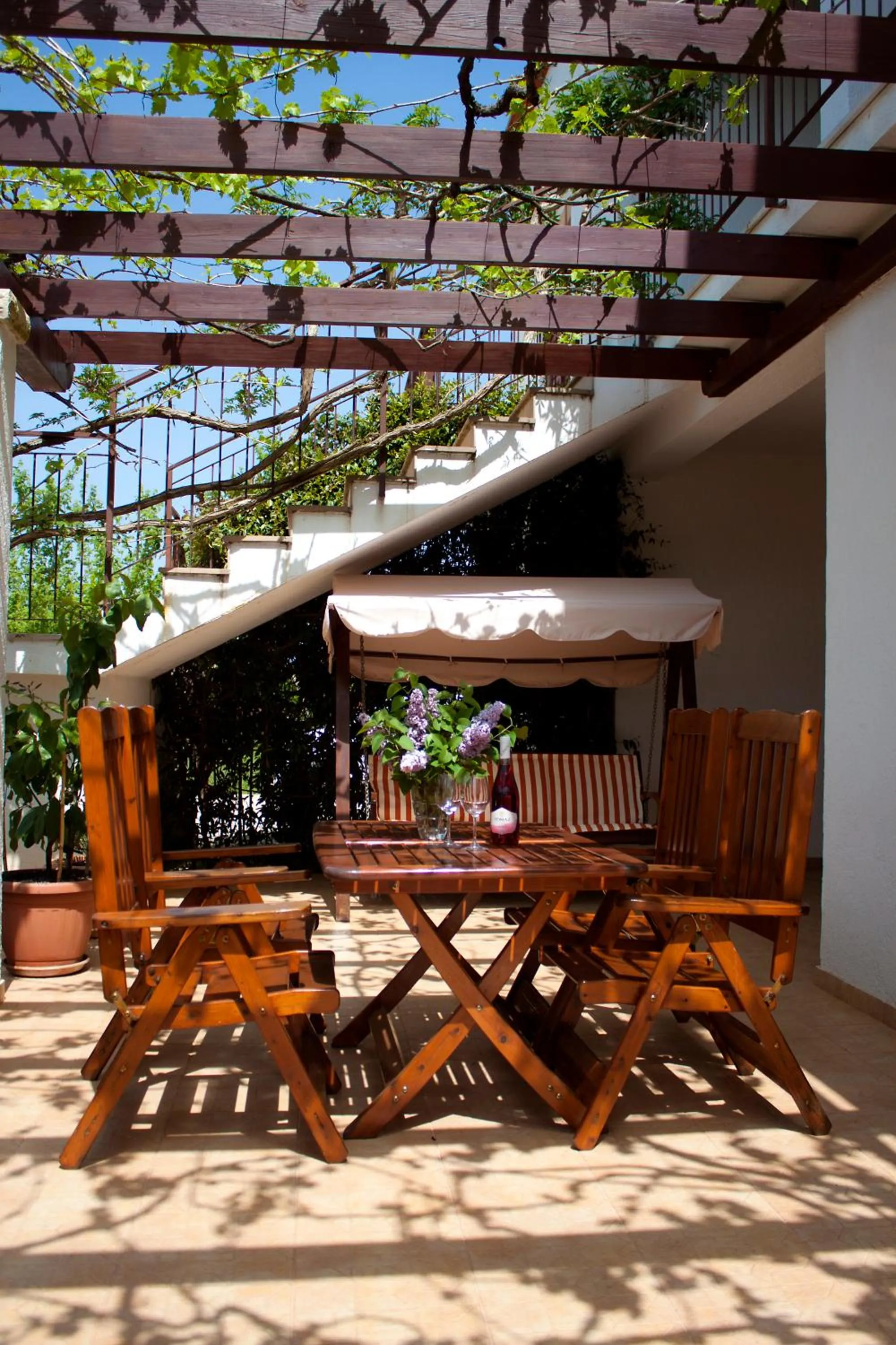 Balcony/Terrace in Apartments Ivan & Tina