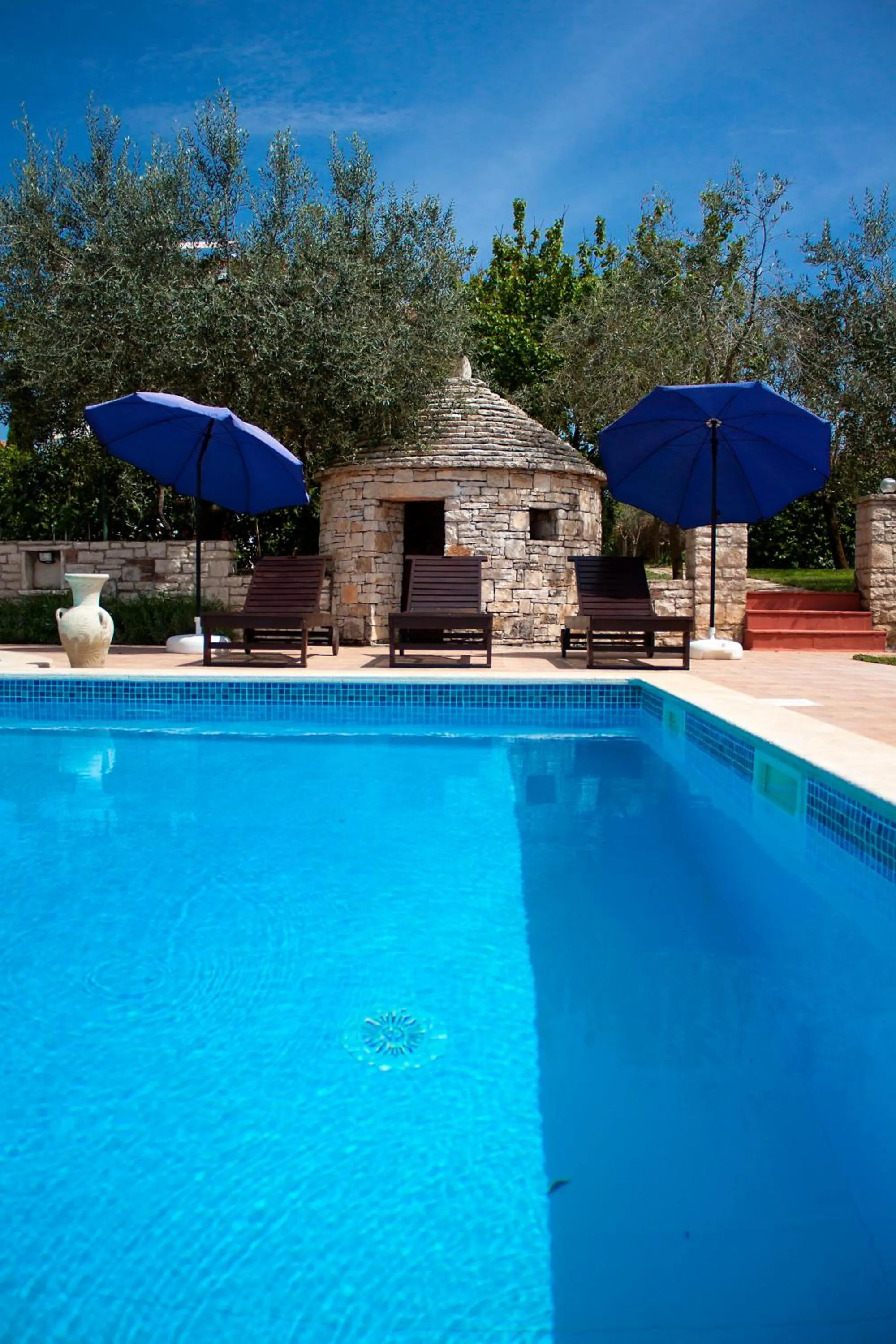 Swimming pool in Apartments Ivan & Tina