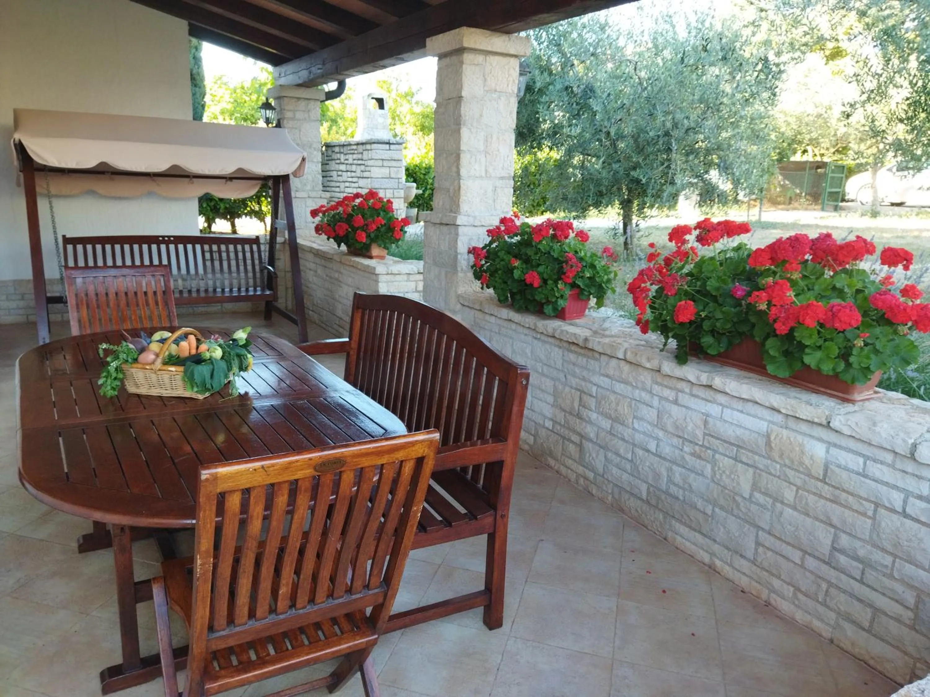 Balcony/Terrace in Apartments Ivan & Tina