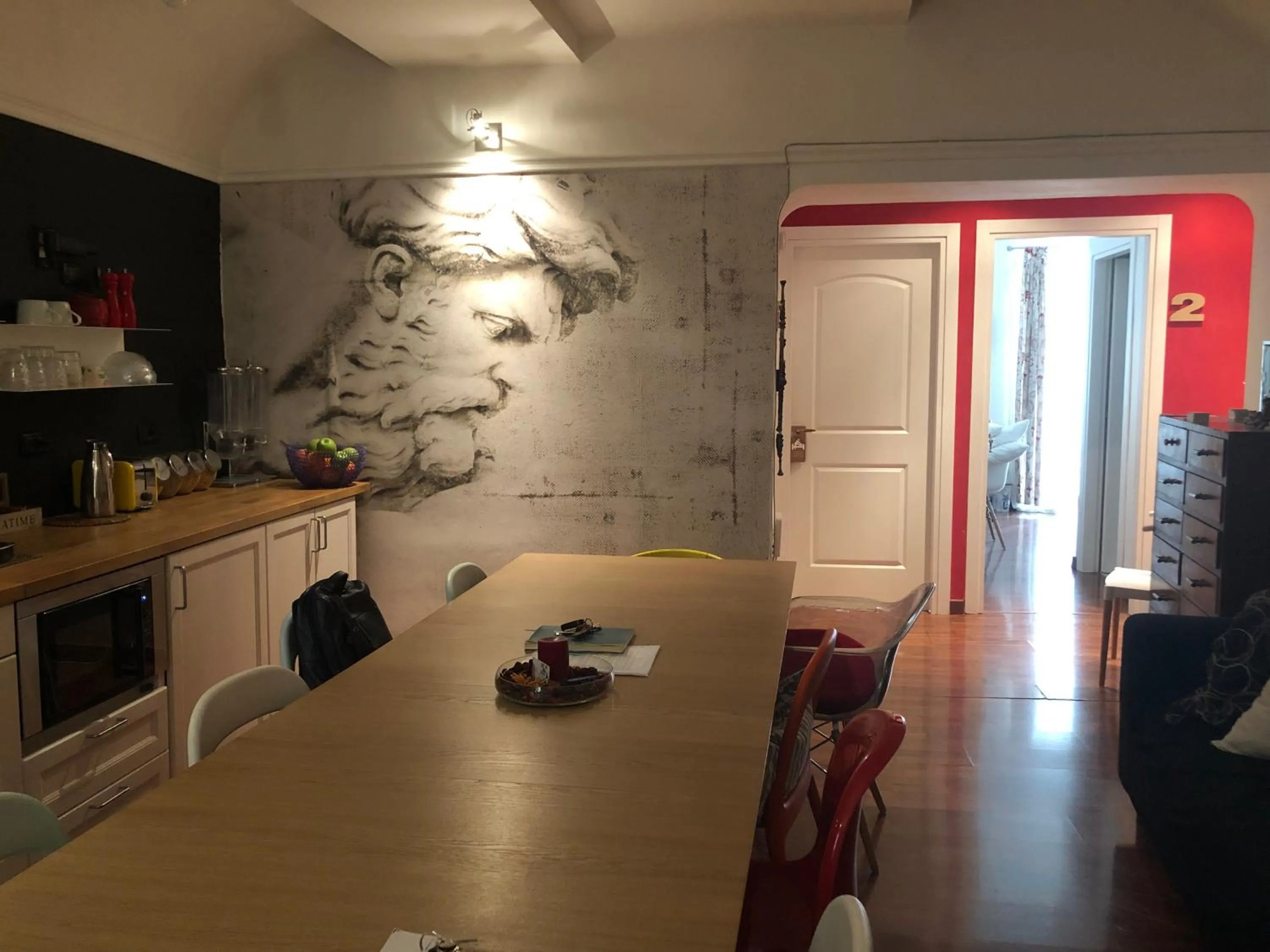 Living room in DAB Guest House