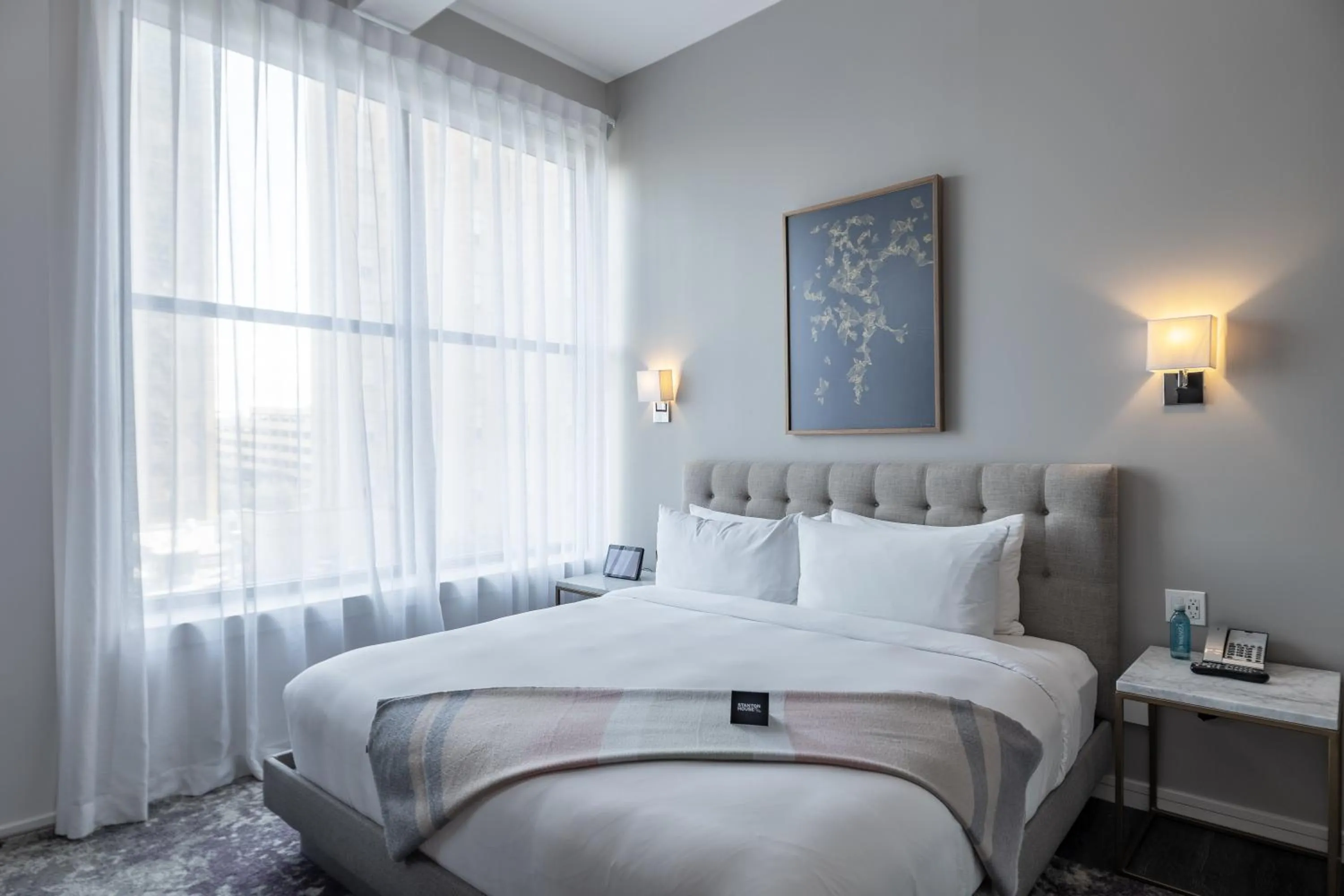 Bedroom, Bed in Stanton House El Paso