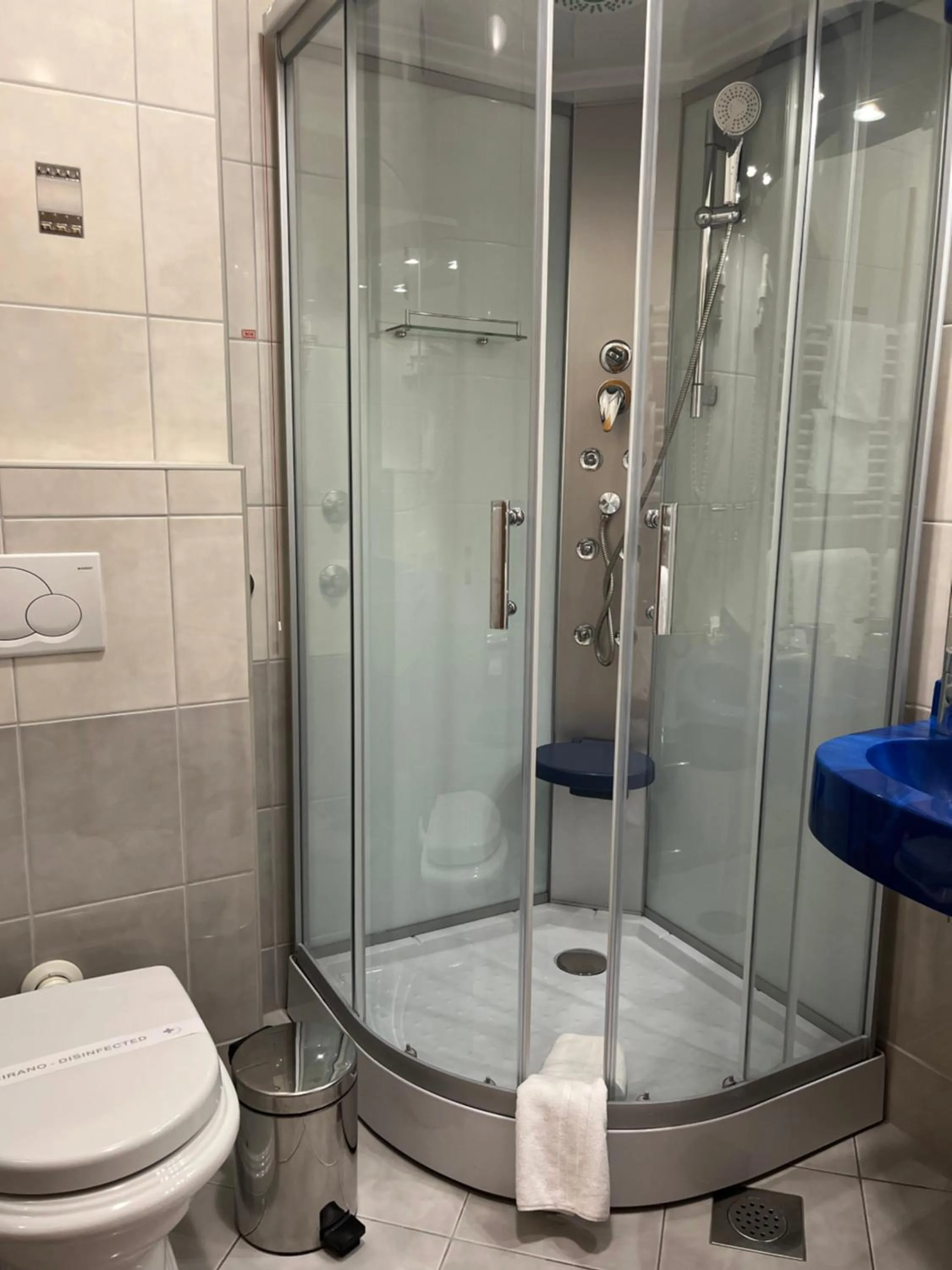 Toilet in Hotel Miramare