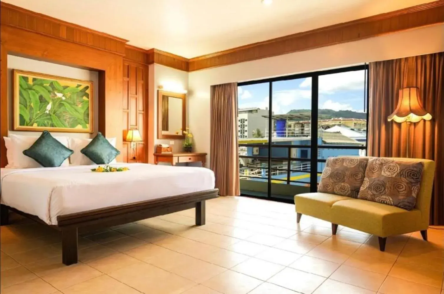 Bed in C & N Hotel Patong, Phuket Bed in C & N Hotel Patong, Phuket