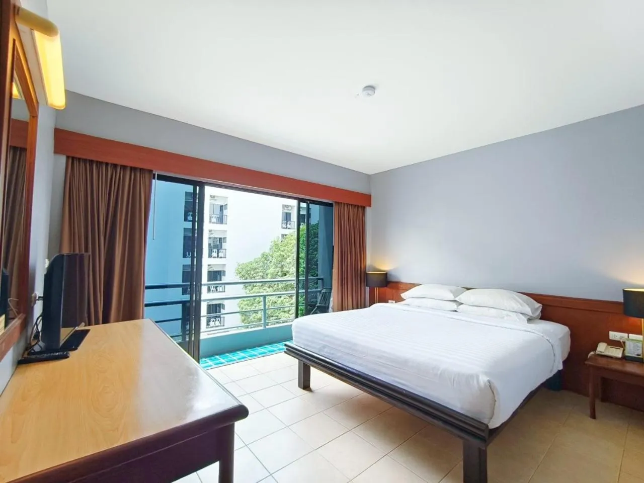 Bed in C & N Hotel Patong, Phuket