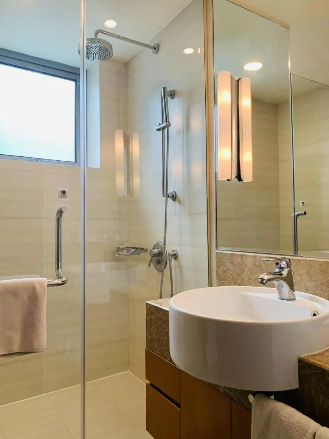 Shower in Oakwood Residence Shanghai