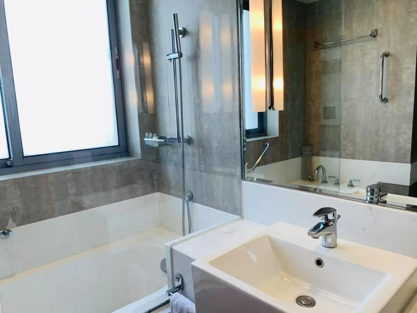 Bathroom in Oakwood Residence Shanghai