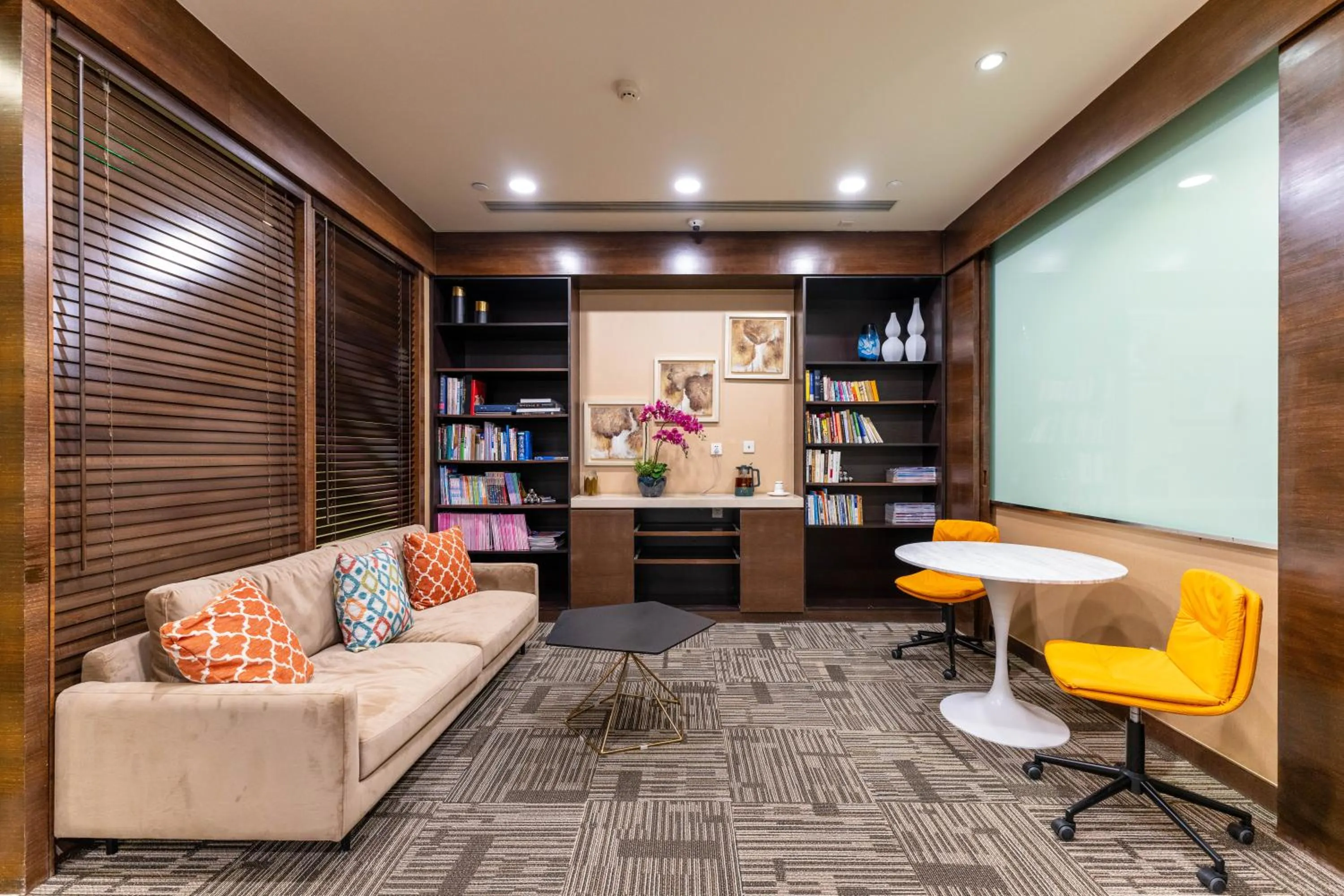 Communal lounge/ TV room in Oakwood Residence Shanghai