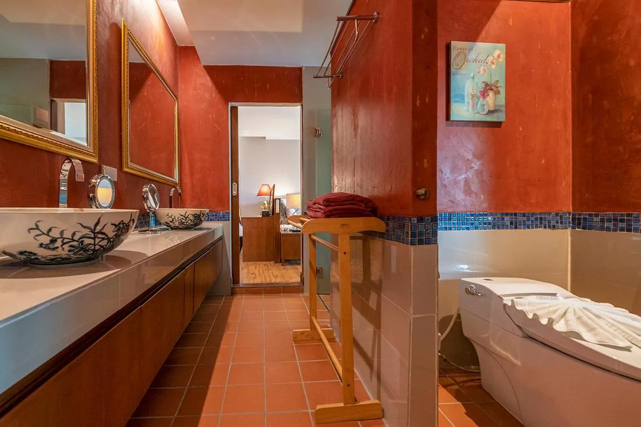 Bathroom, Bed in C&N Kho Khao Beach Resort - SHA Plus