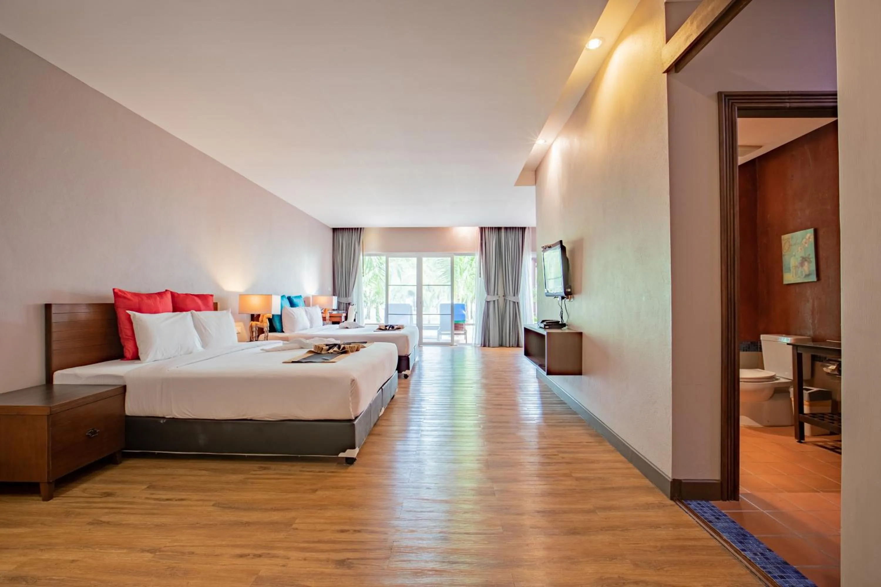 Bed in C&N Kho Khao Beach Resort - SHA Plus