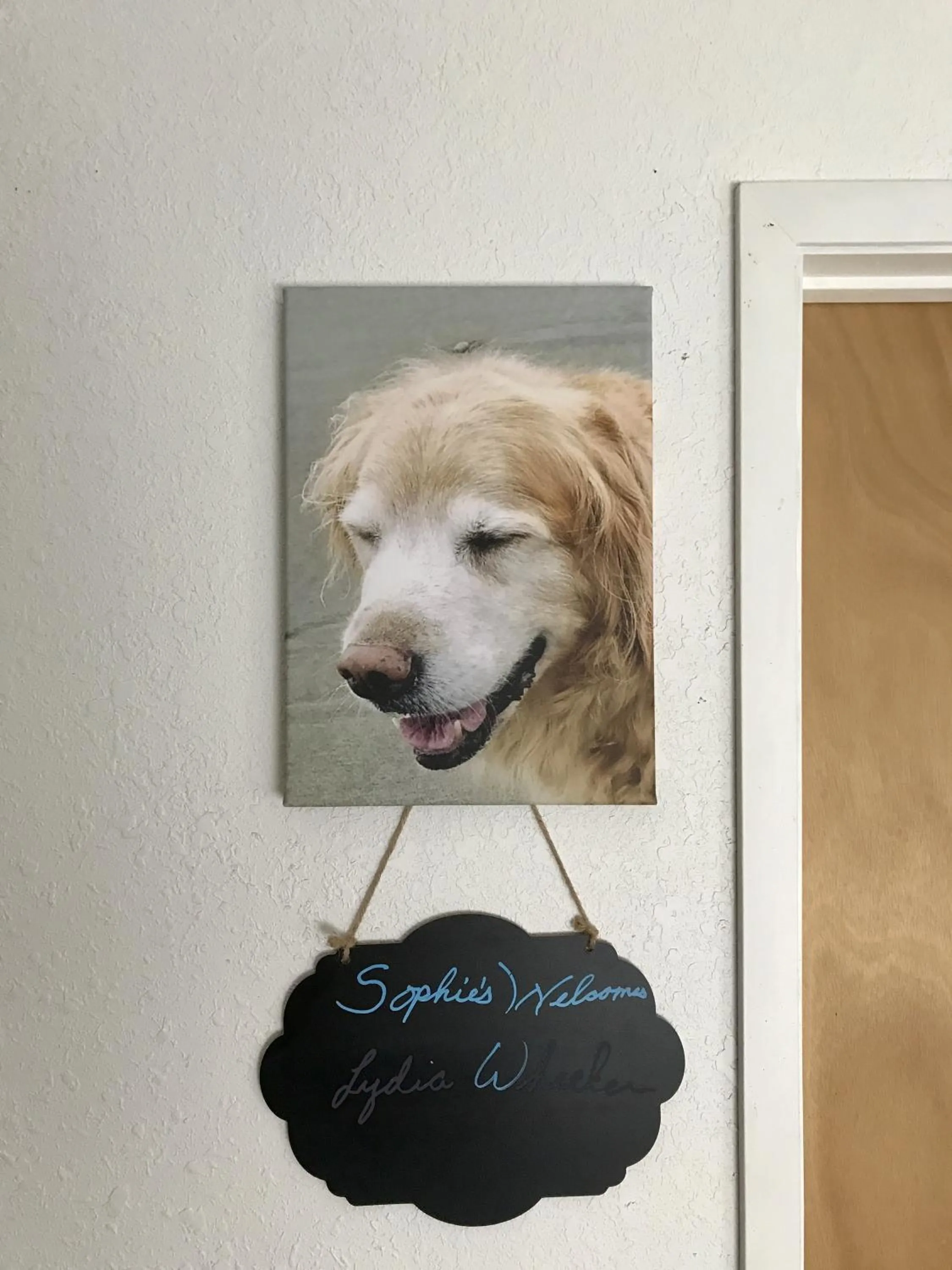 Decorative detail in Leah's Homestay in Hoquiam