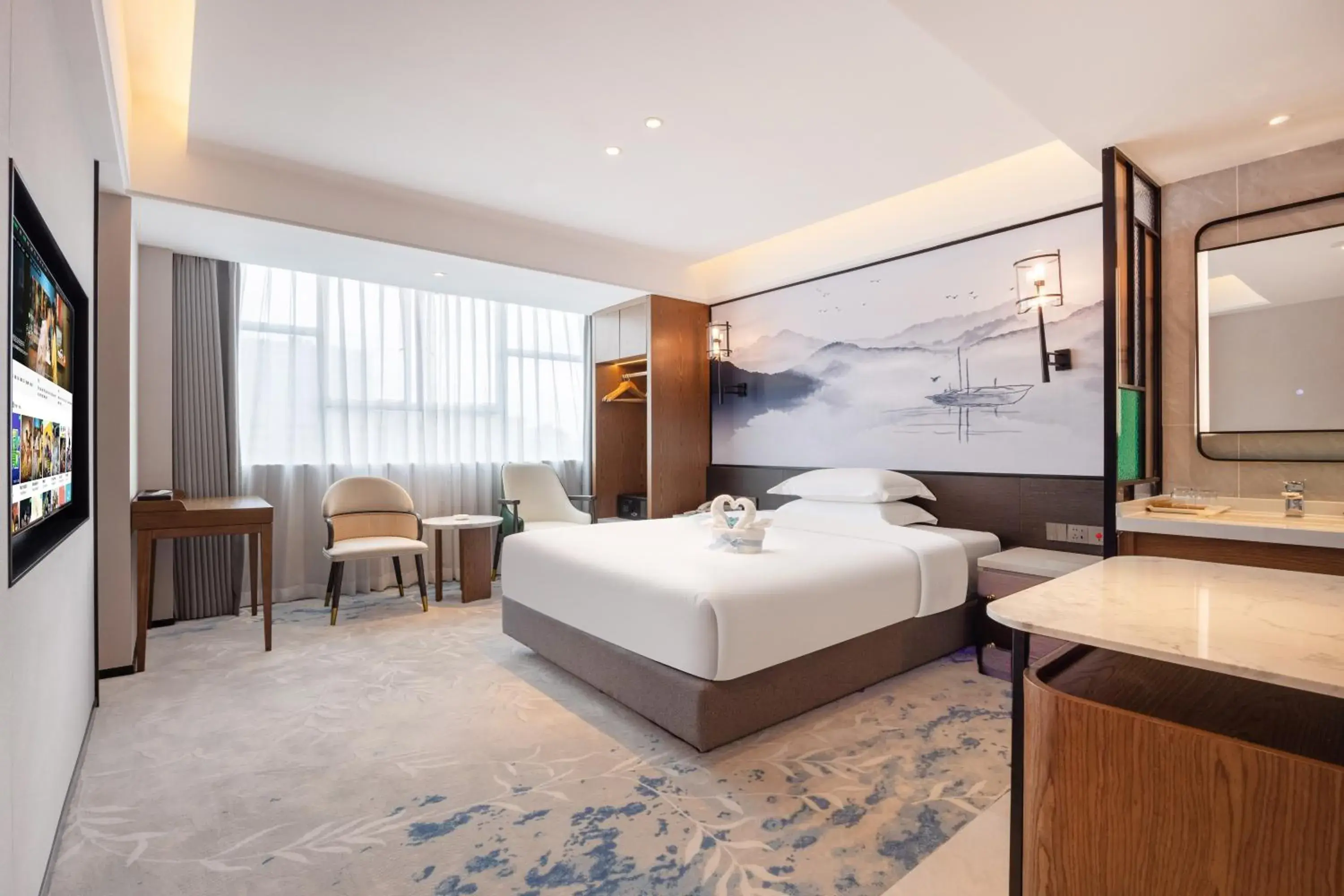 Bed in Sanyu Hotel Bed in Sanyu Hotel