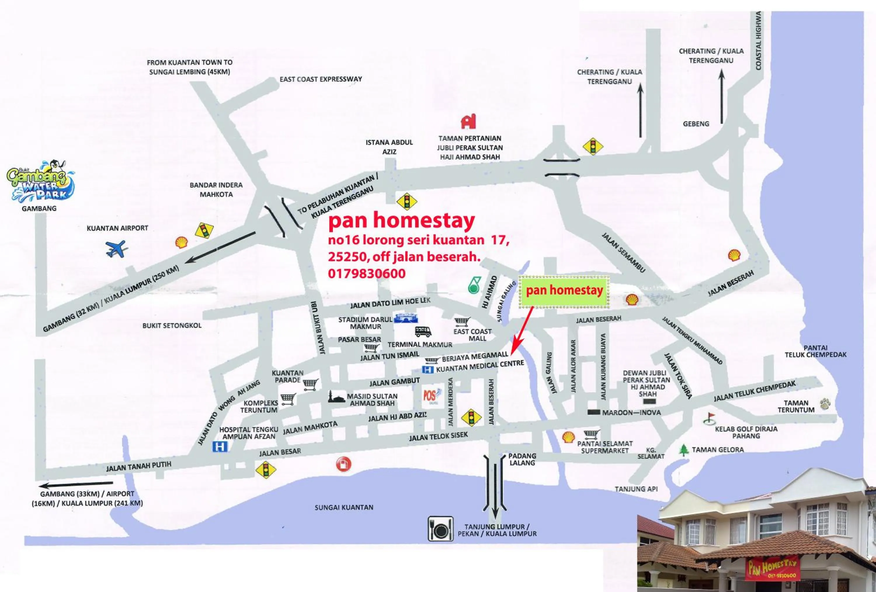 On site in Pan Homestay