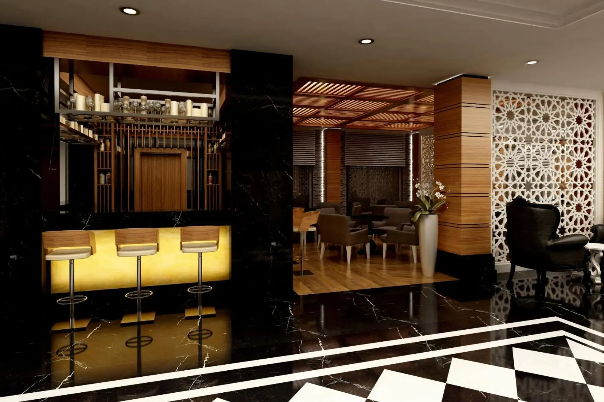 Lounge or bar in Selcukhan Hotel Lounge or bar in Selcukhan Hotel