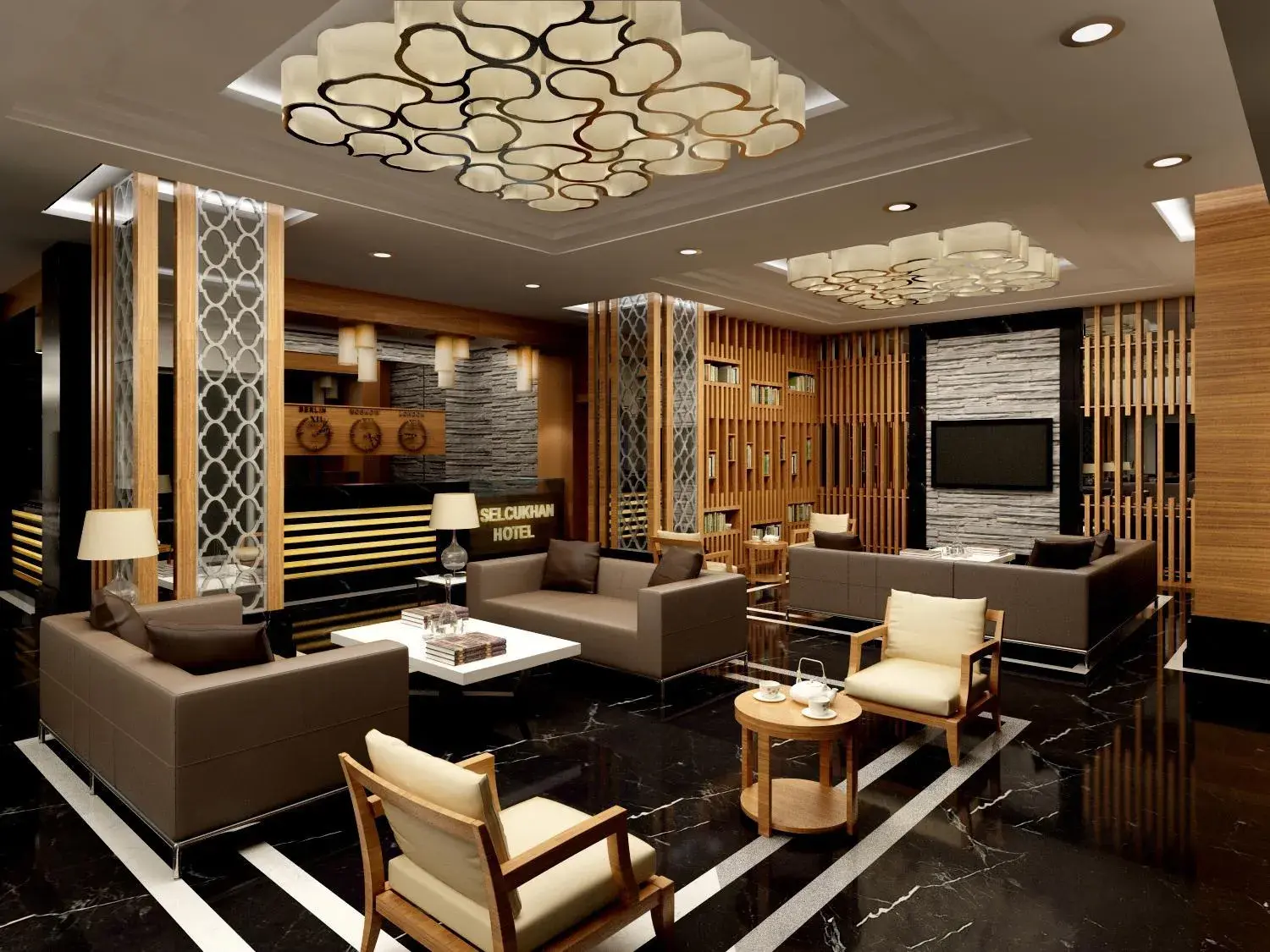 Lobby or reception in Selcukhan Hotel Lobby or reception in Selcukhan Hotel