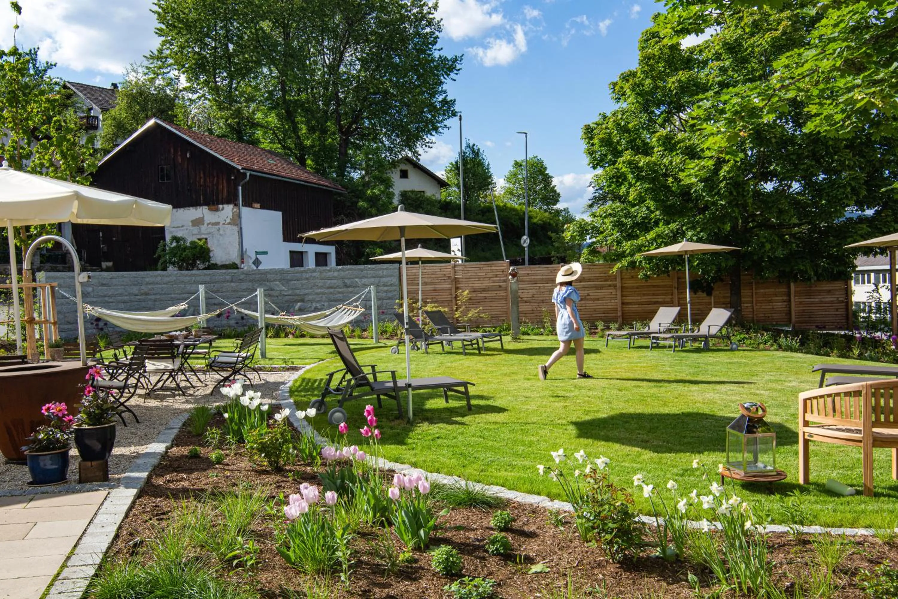 Garden in Hotel St. Florian
