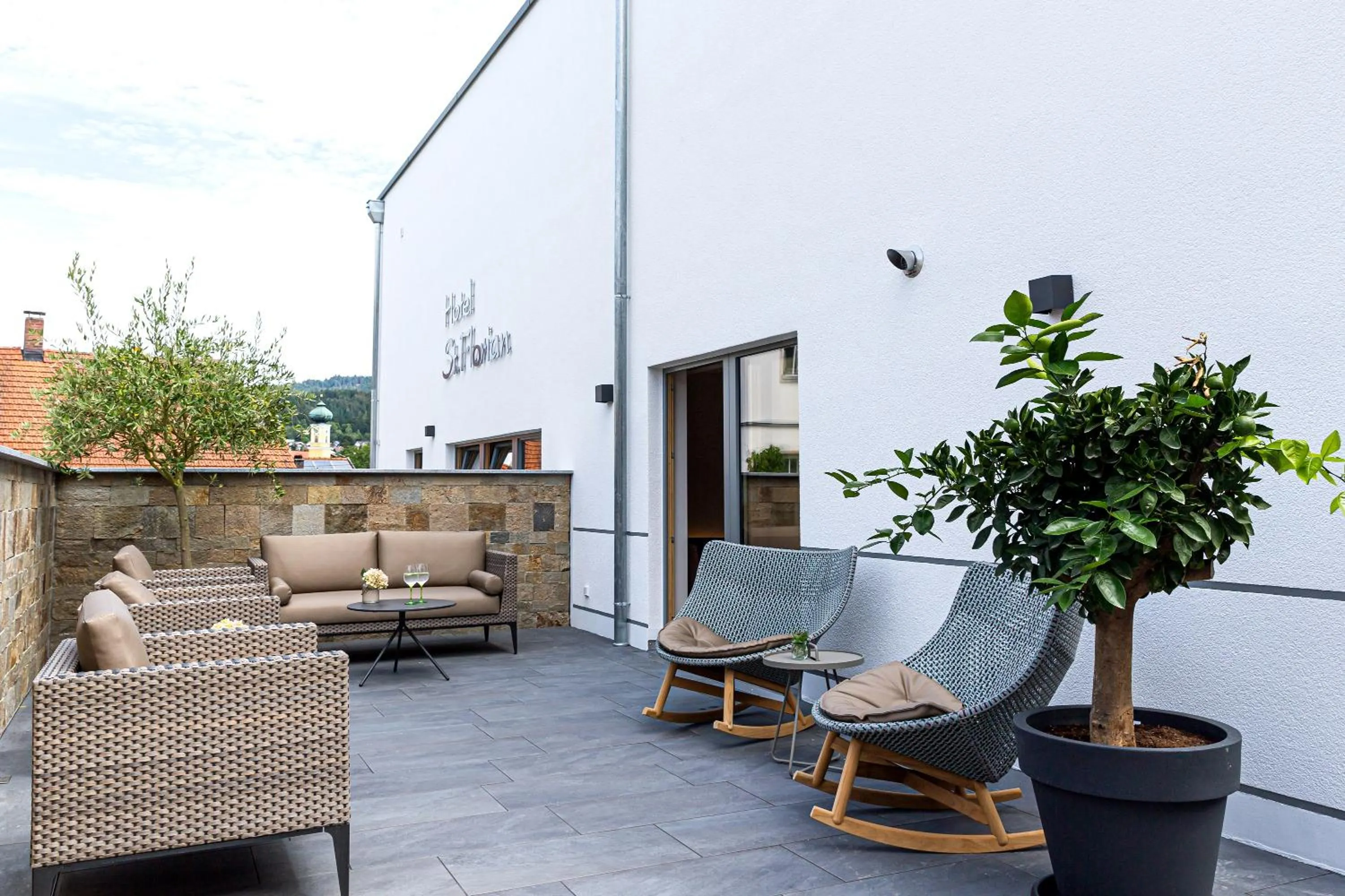 Garden in Hotel St. Florian