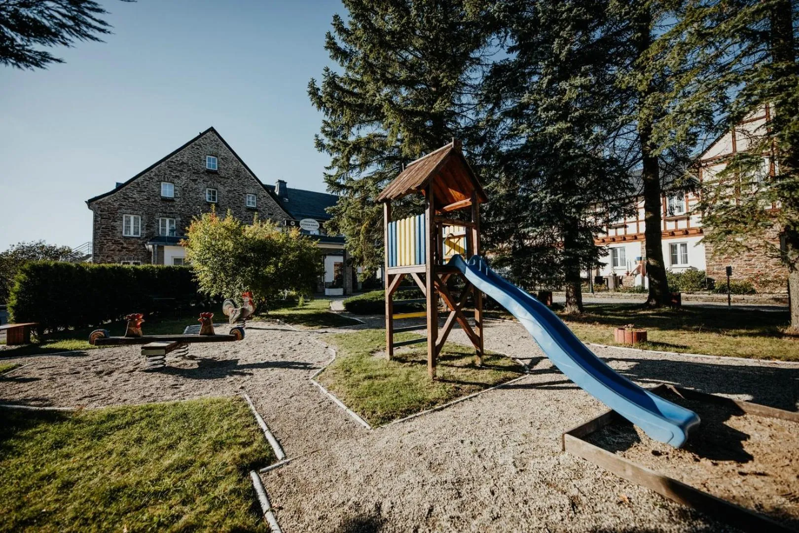 Children play ground in Sonnenhotel Hoher Hahn