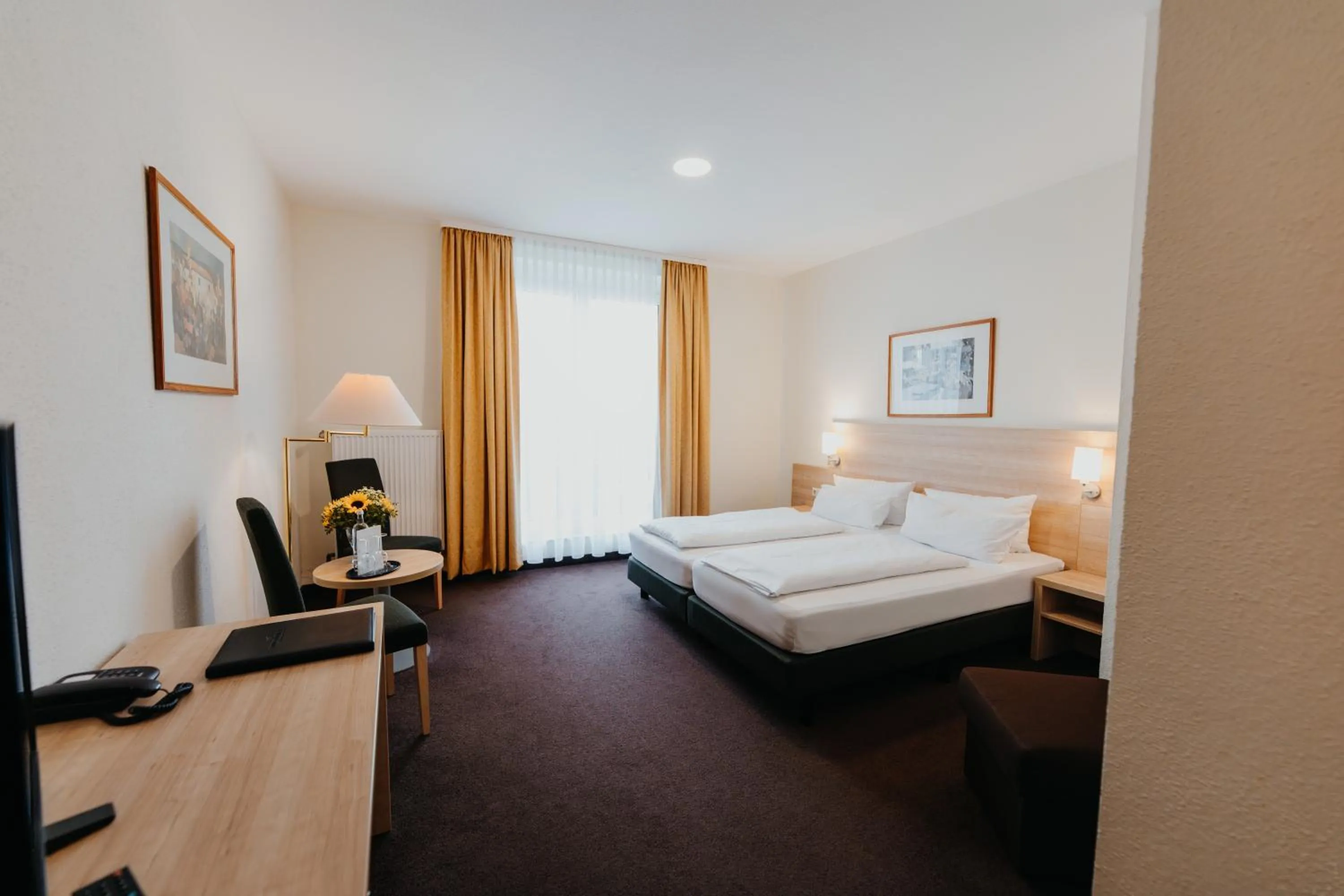 Bed in Sonnenhotel Hoher Hahn