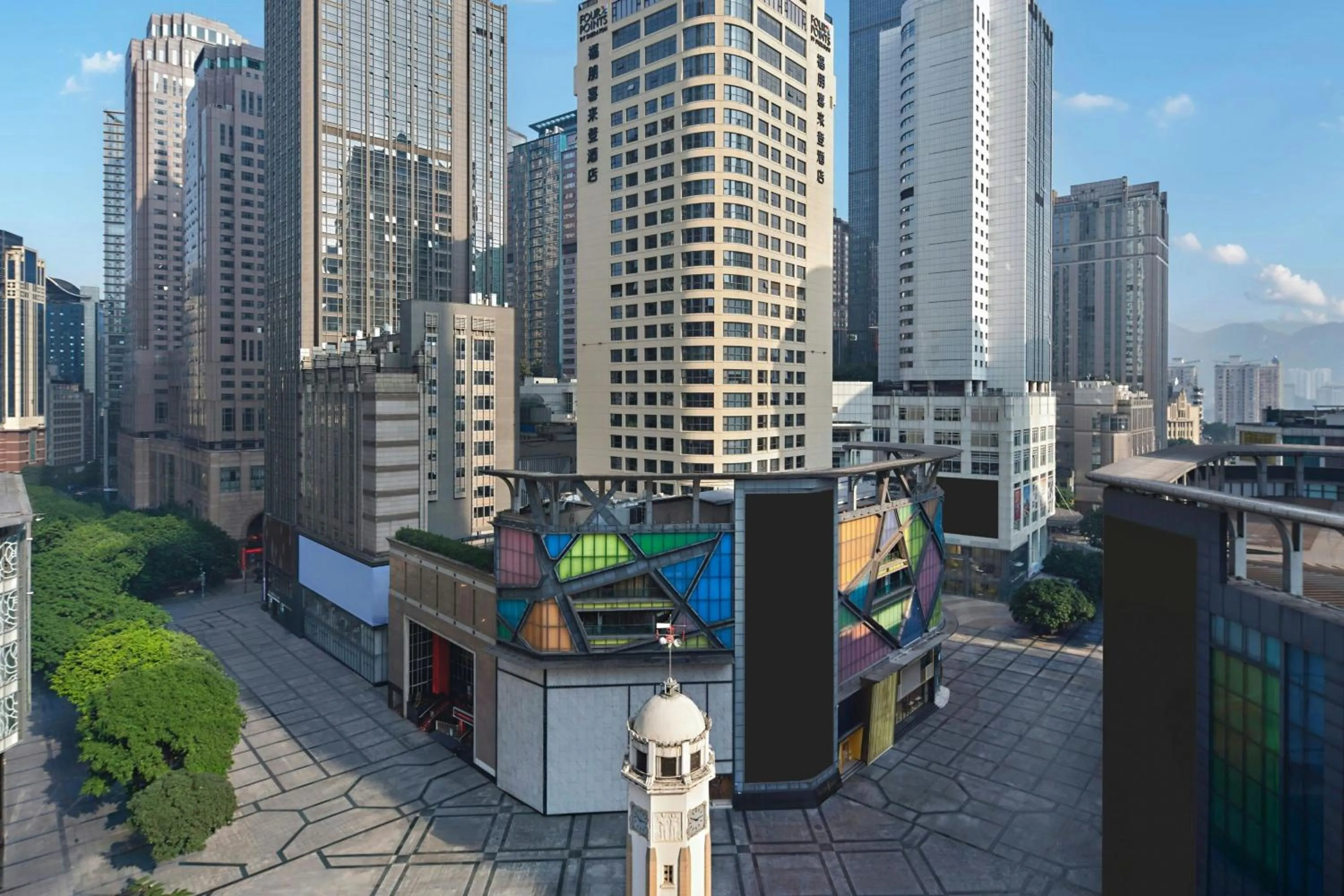 Property building in Four Points by Sheraton Chongqing