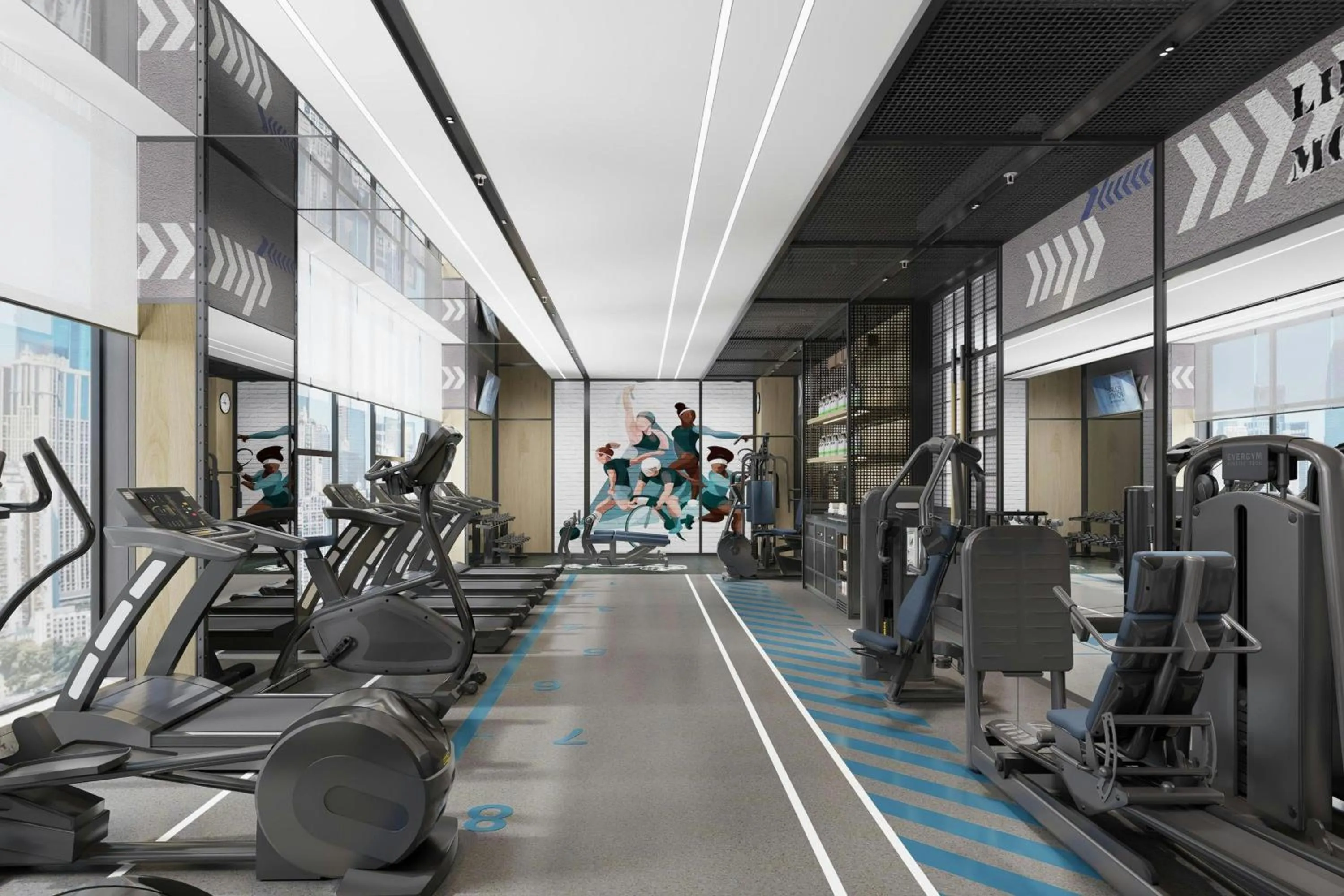 Fitness centre/facilities in Four Points by Sheraton Chongqing