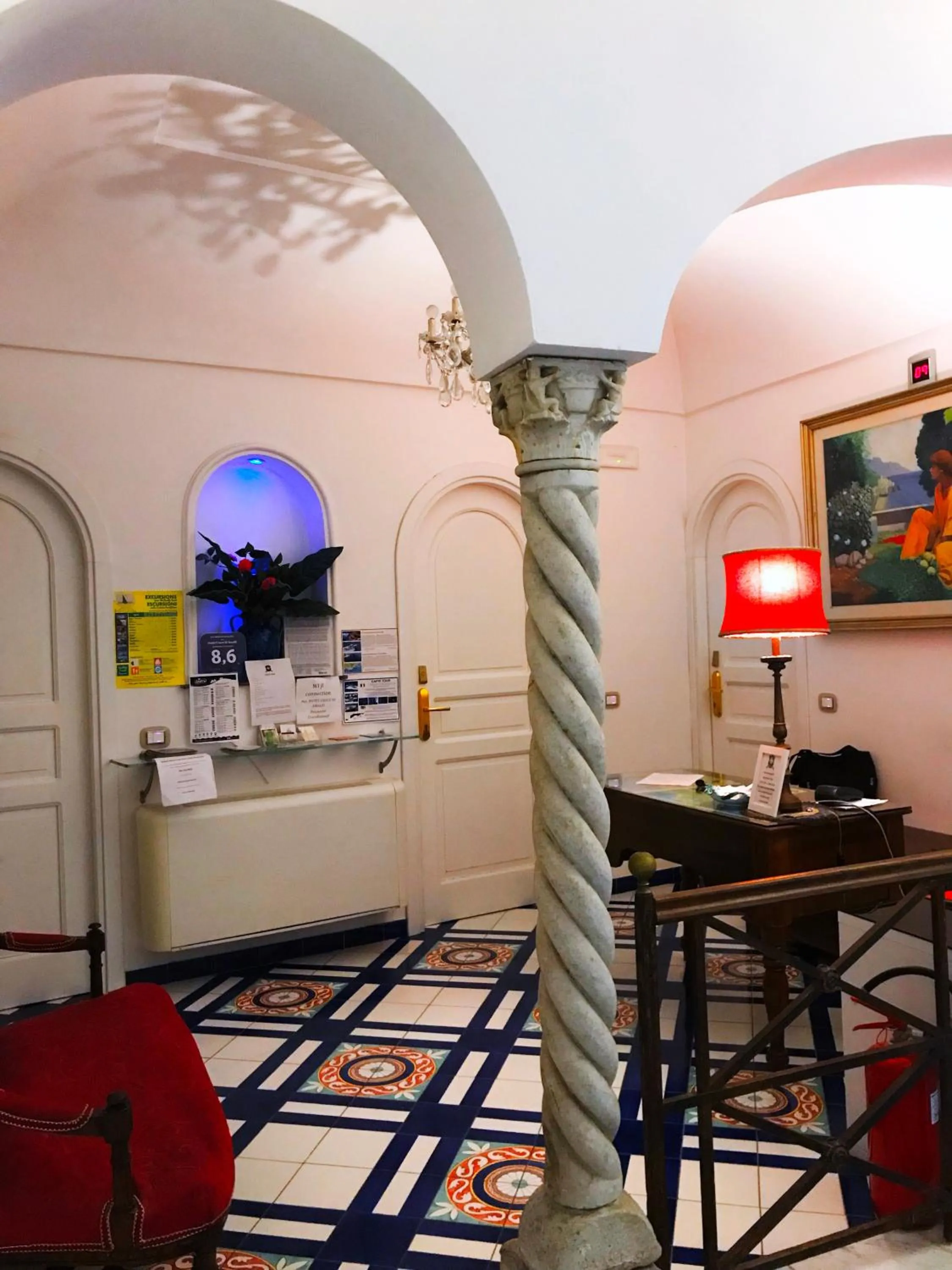 Lobby or reception in Hotel Croce Di Amalfi