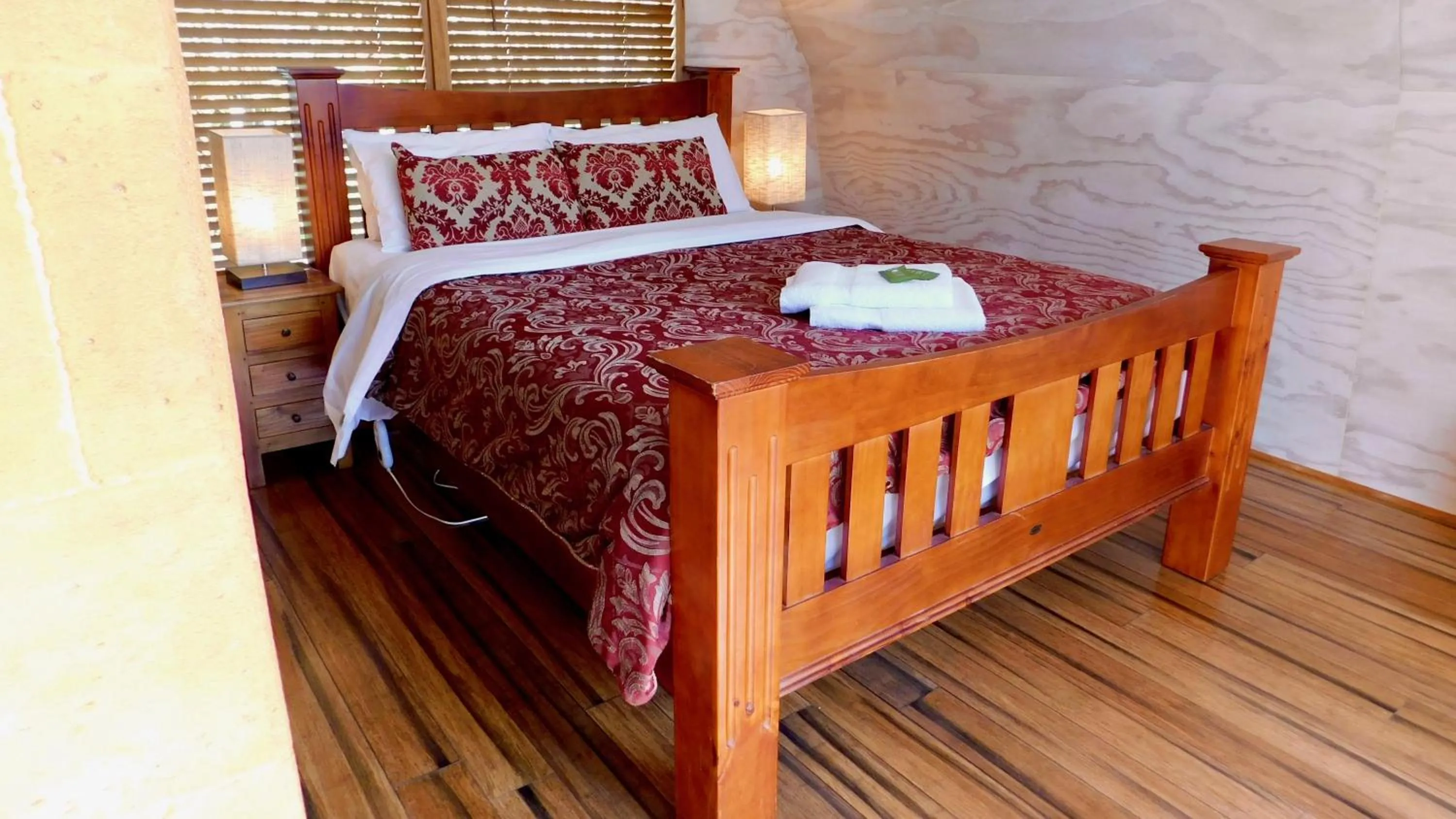 Bed in 43 Degrees Bruny Island