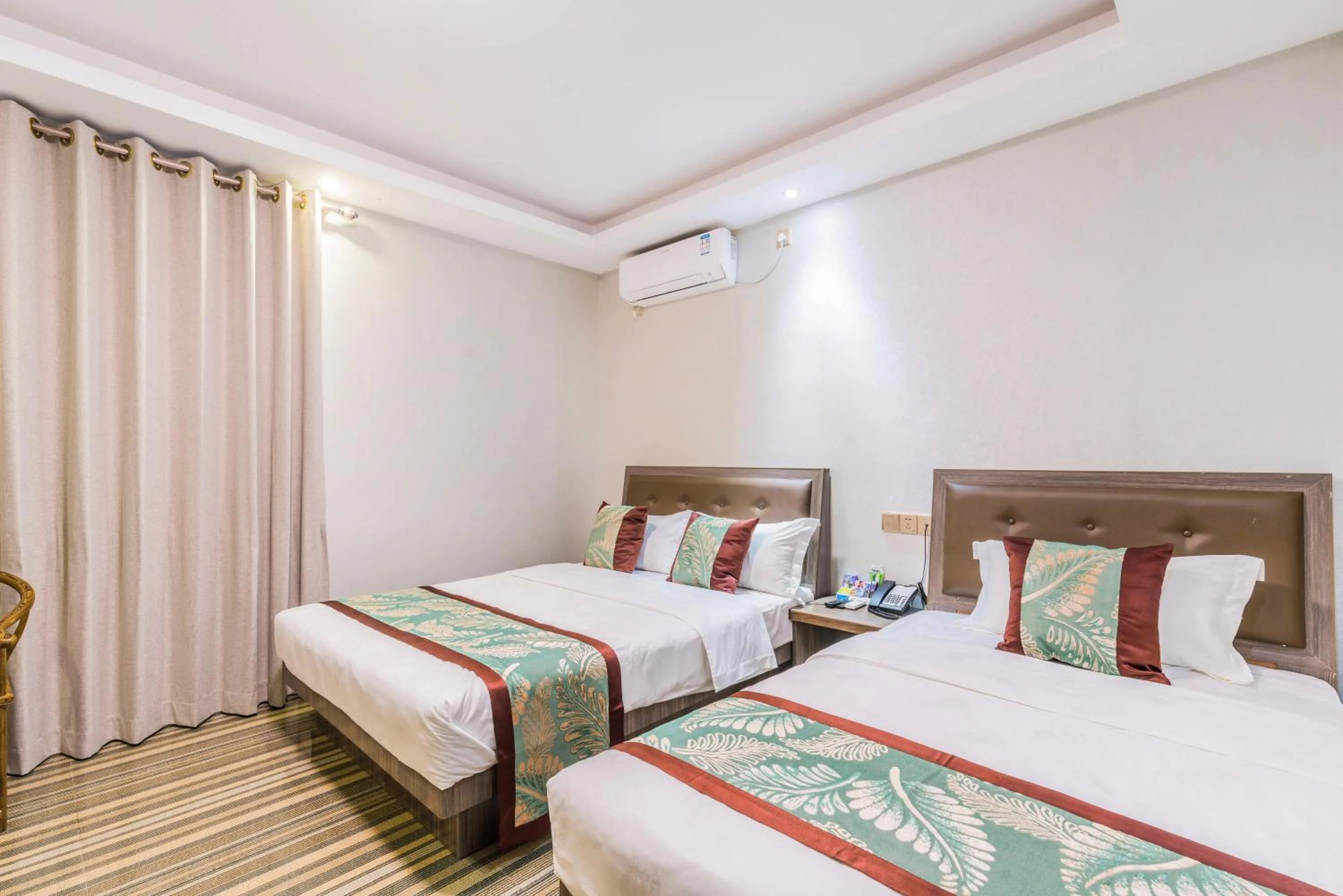 Bed in Shengli Hydrotherapy Vacation Hotel