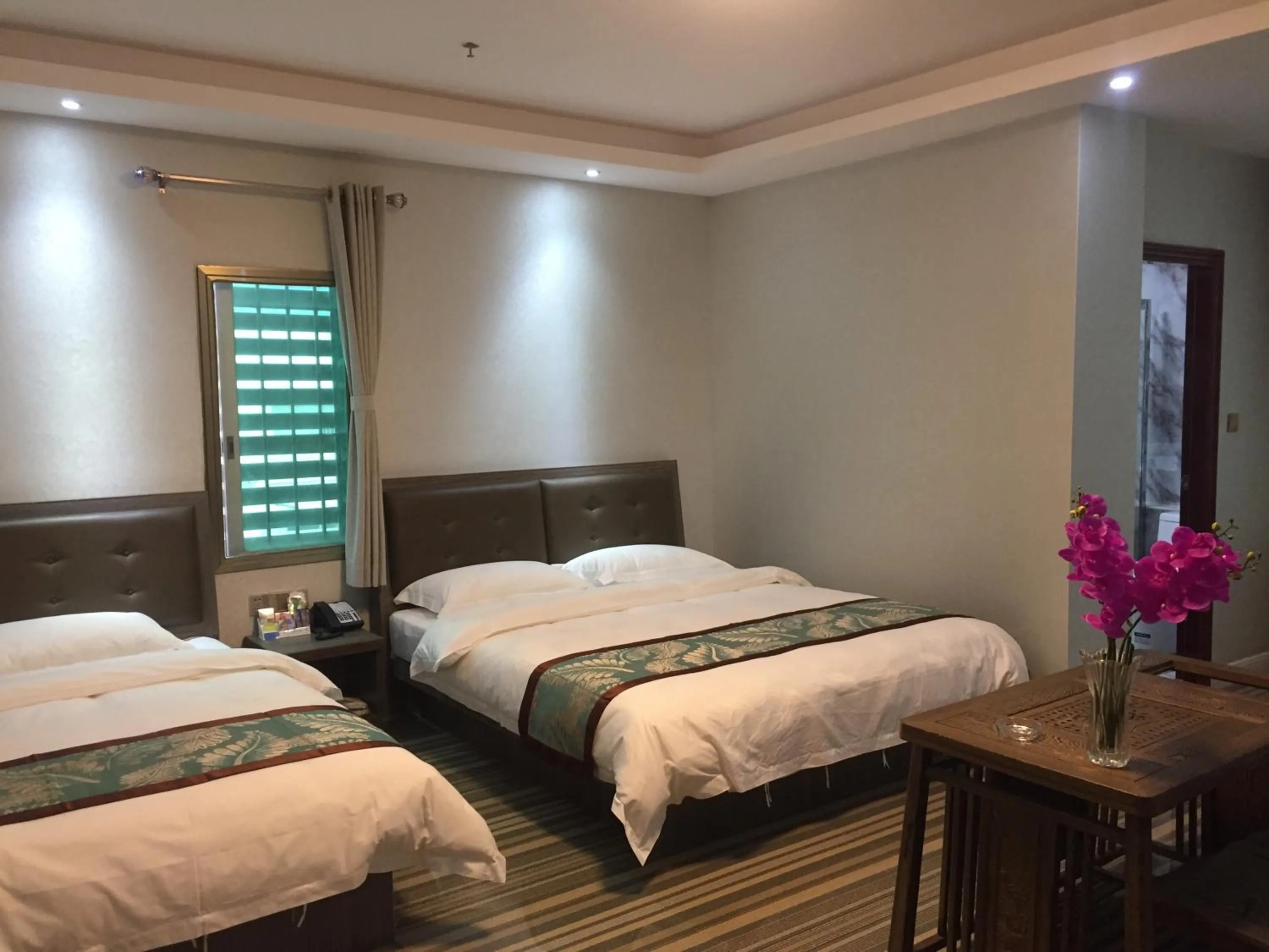 Bed in Shengli Hydrotherapy Vacation Hotel